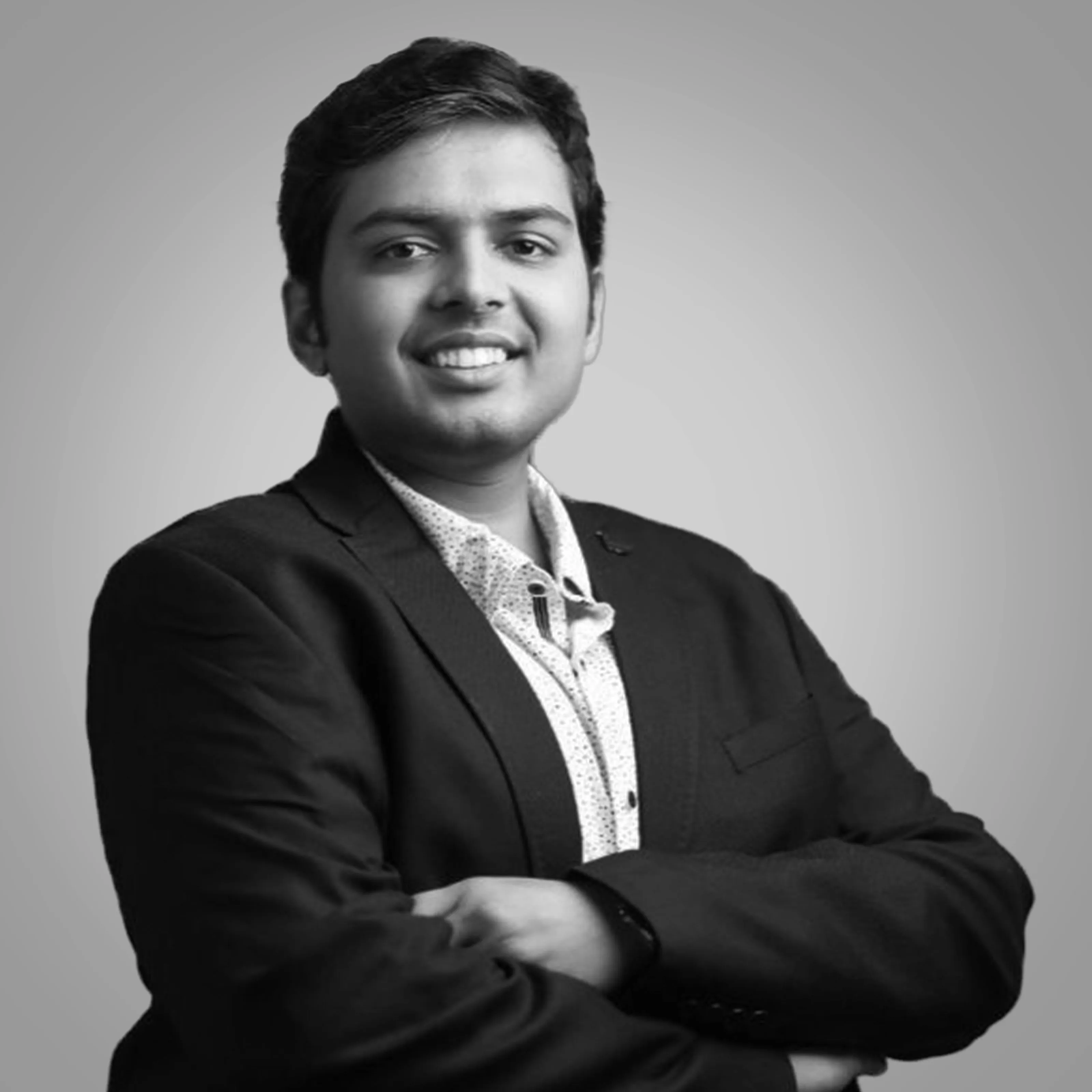 Portrait of Harsh, Strategy and Finance at  Metaminds Studio.