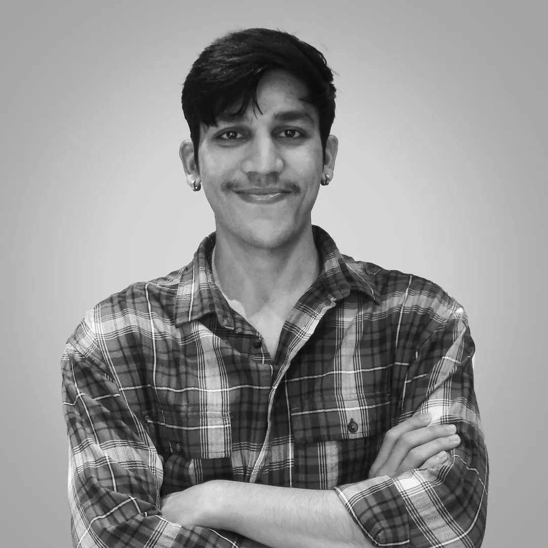 Portrait of Pratik, Motion Designer at Metaminds Studio.