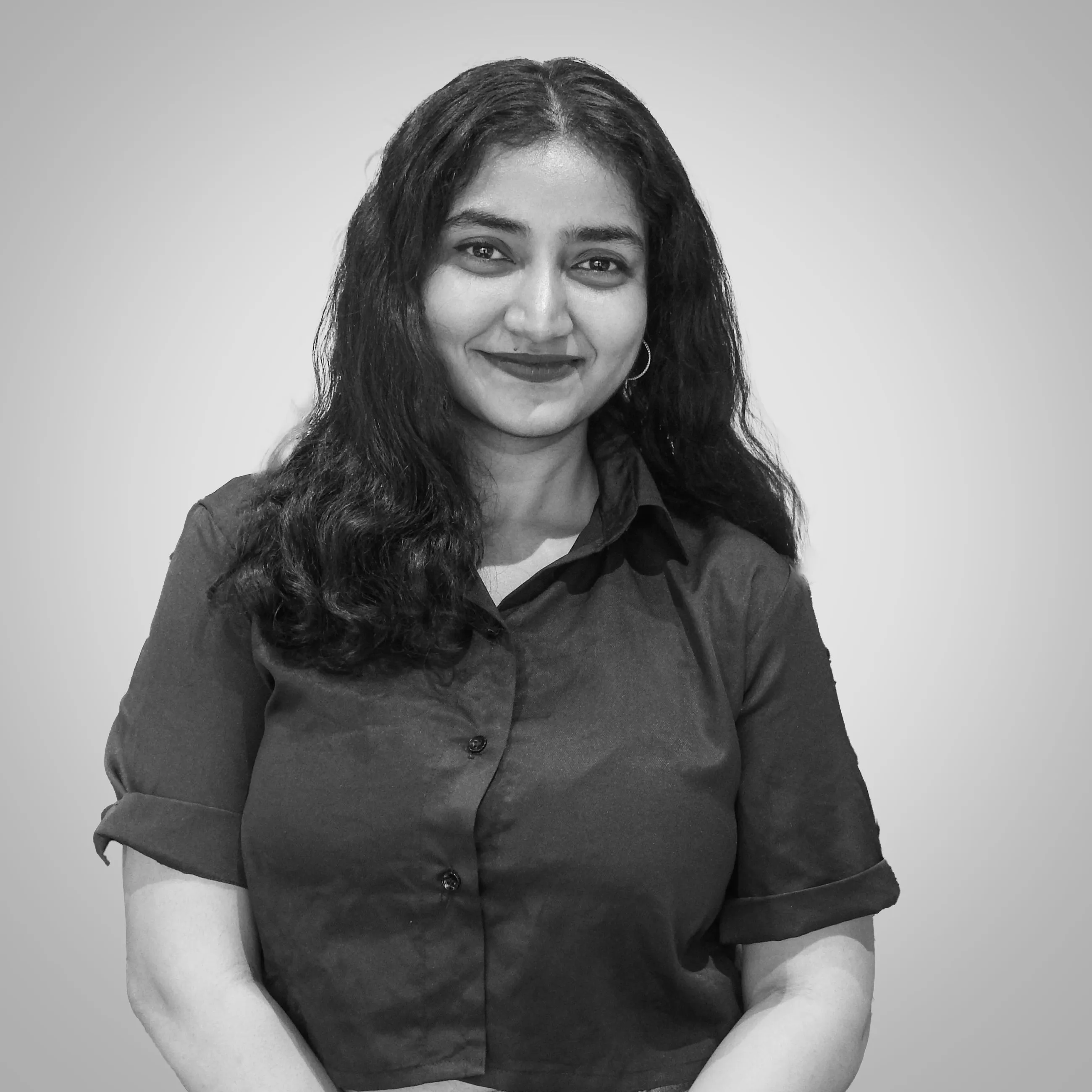 Portrait of Rhitvi, Design Head at Metaminds Studio.