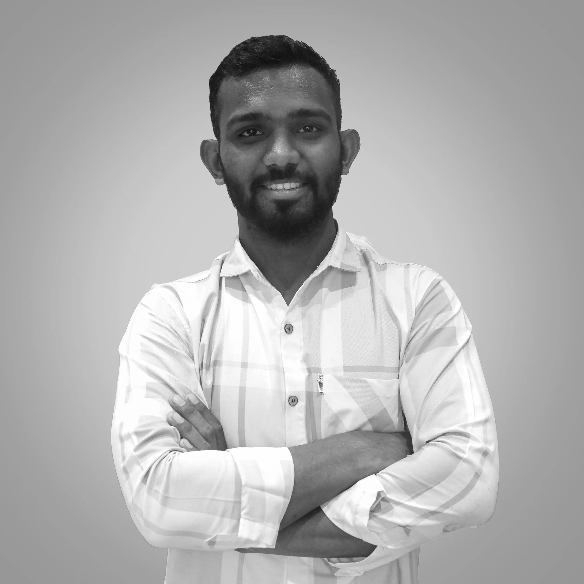 Portrait of Omkar, Webflow Developer at Metaminds Studio.