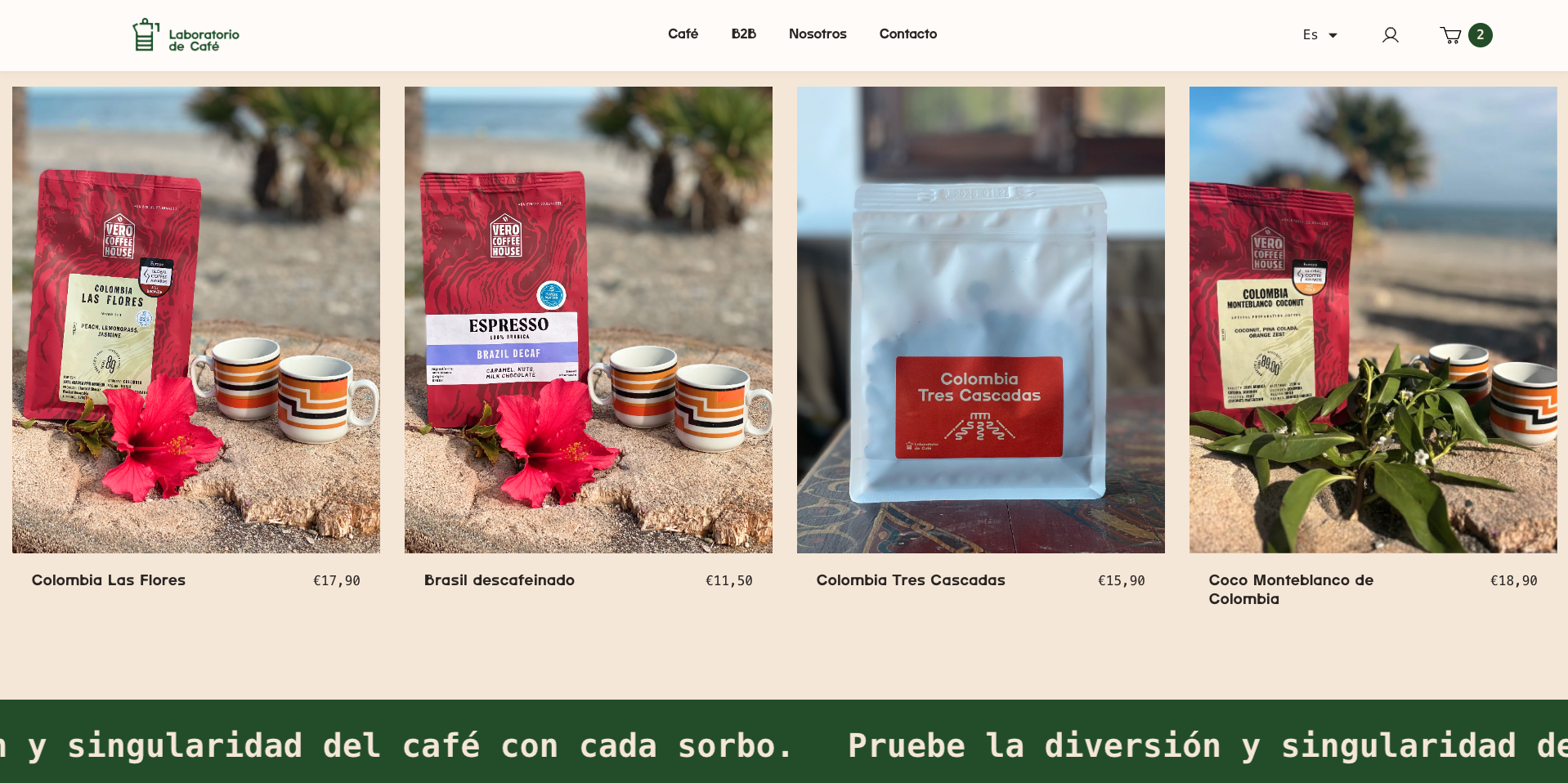 Laboratorio de Cafe
