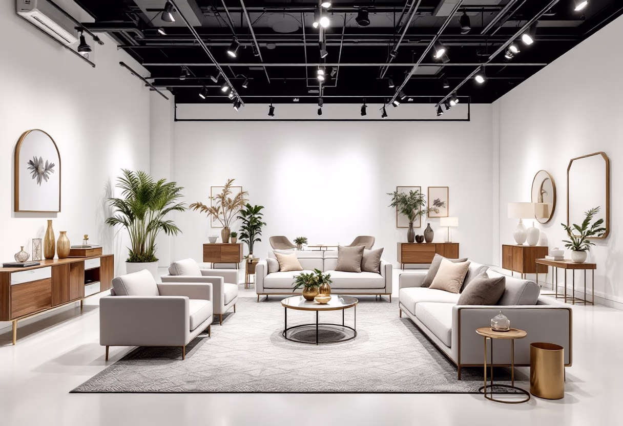 [background image] image of the store location (for a home goods store)