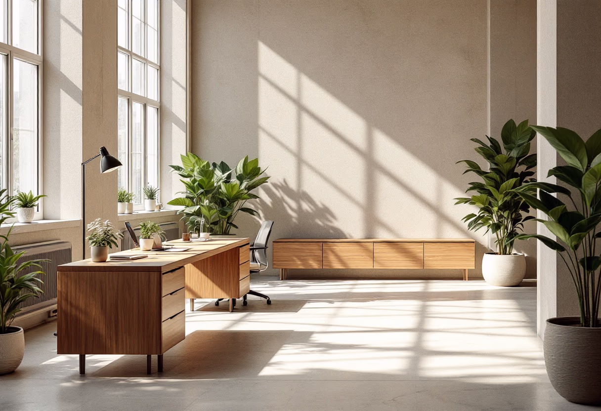 [background image] image of urban office environment (for a security company)