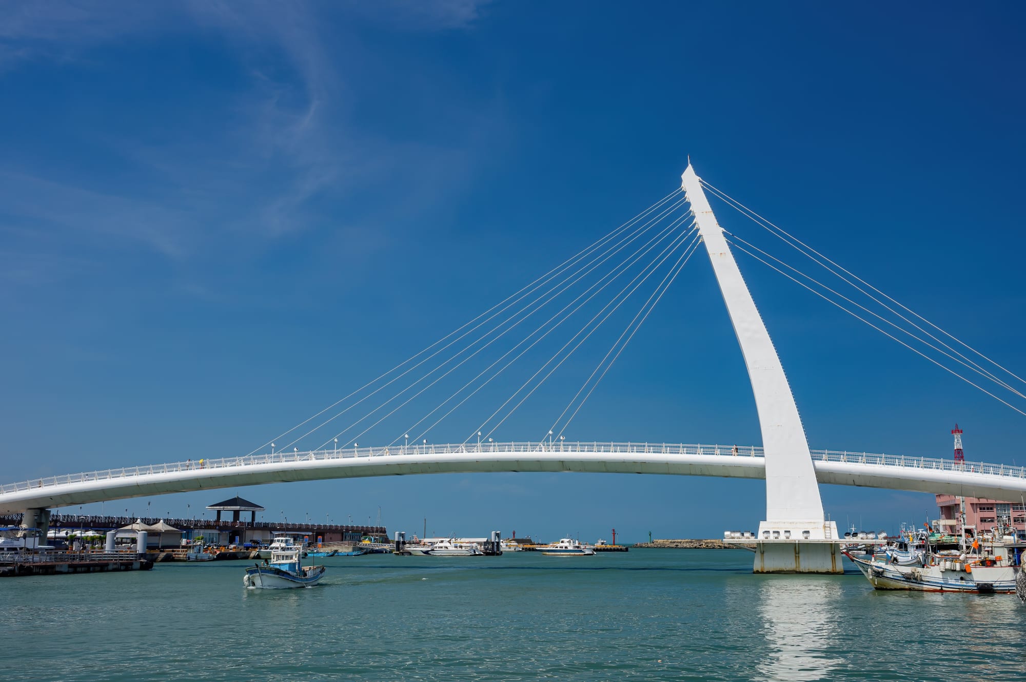 Tamsui Walking Tour in Taipei: Taiwan Taipei Tamsui Fishermens Wharf