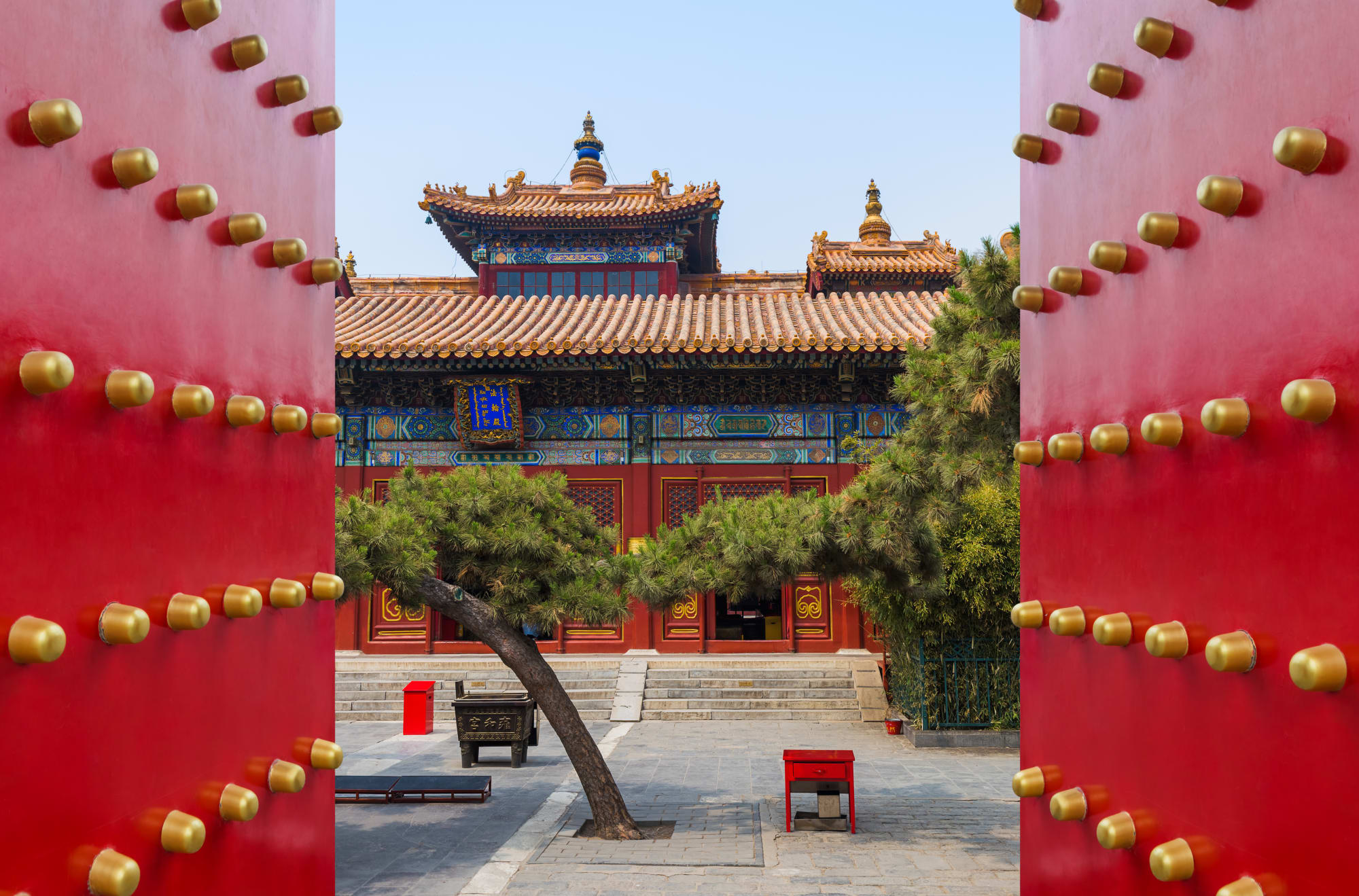 Peking kulinarisch entdecken: China Peking Lama Yonghe Tempel