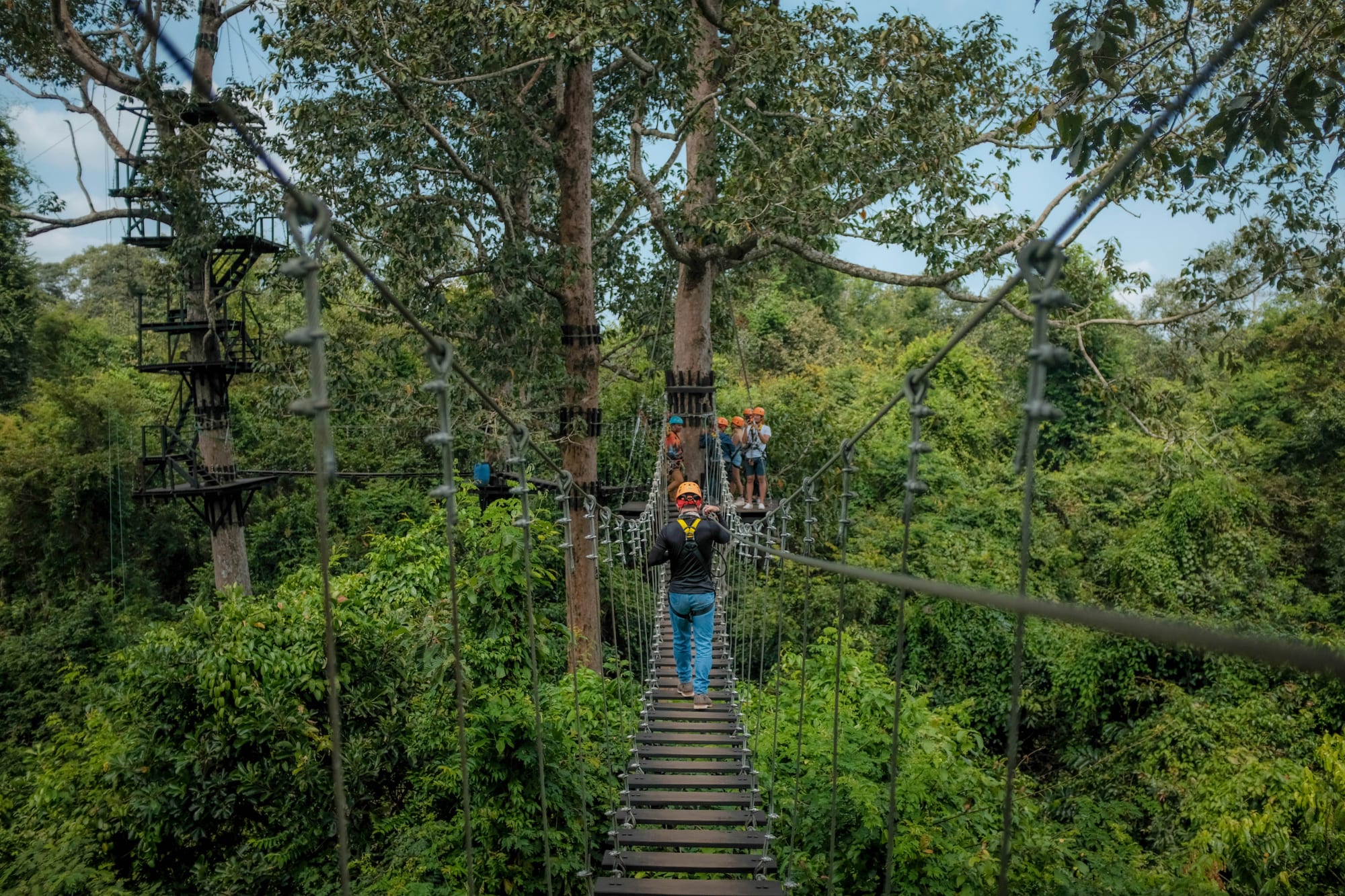 Zipline-Abenteuer in Angkor in Siem Reap: activities: Zipline Abenteuer in Angkor
