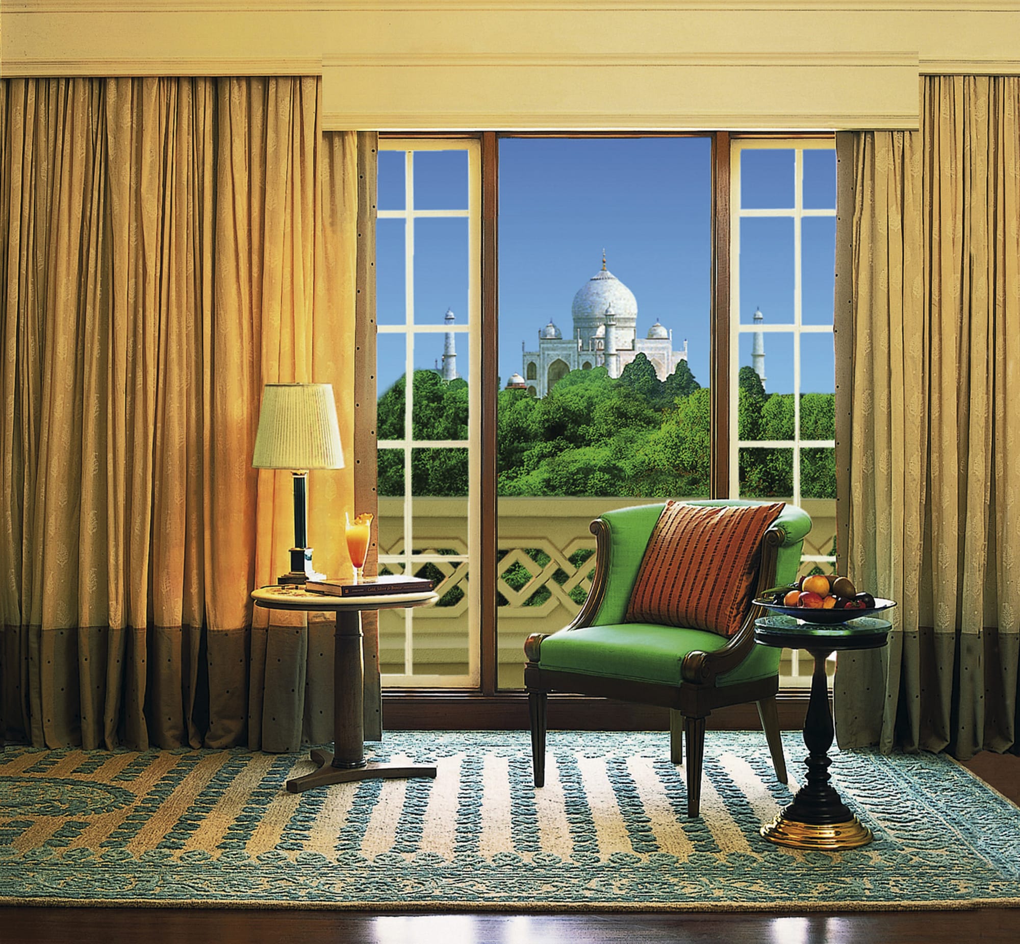 The Oberoi Amarvilas in Agra: Indien Agra The Oberoi Amarvillas Wohnbeispiel