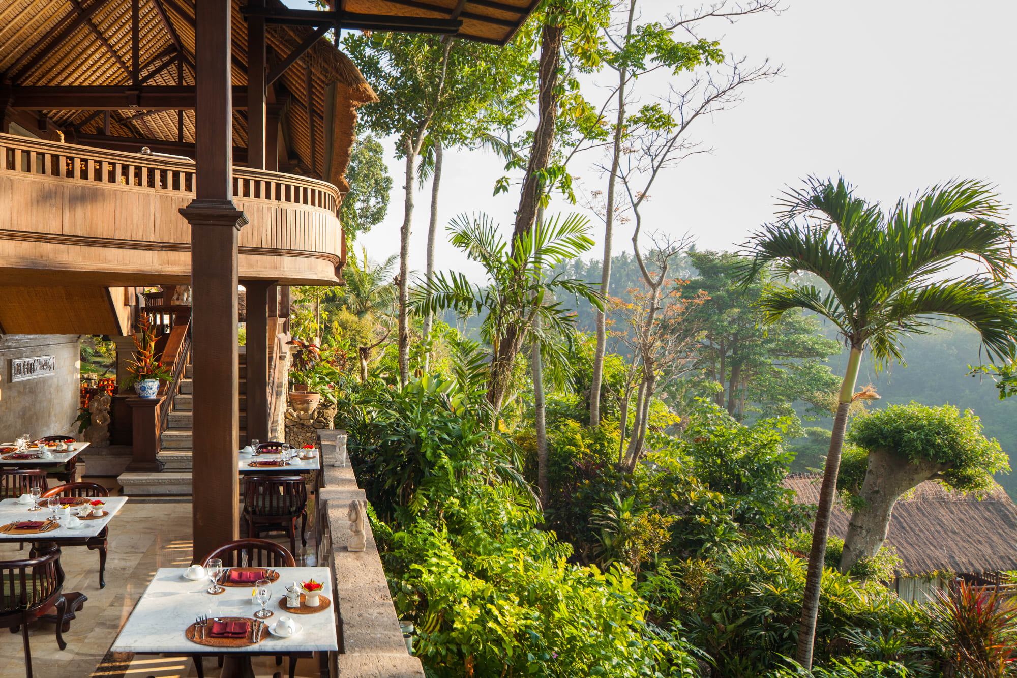 Pita Maha Resort & Spa in Zentral-Bali | Ubud: Pita Maha Resort and Spa Garden Villa Terrace Restaurant