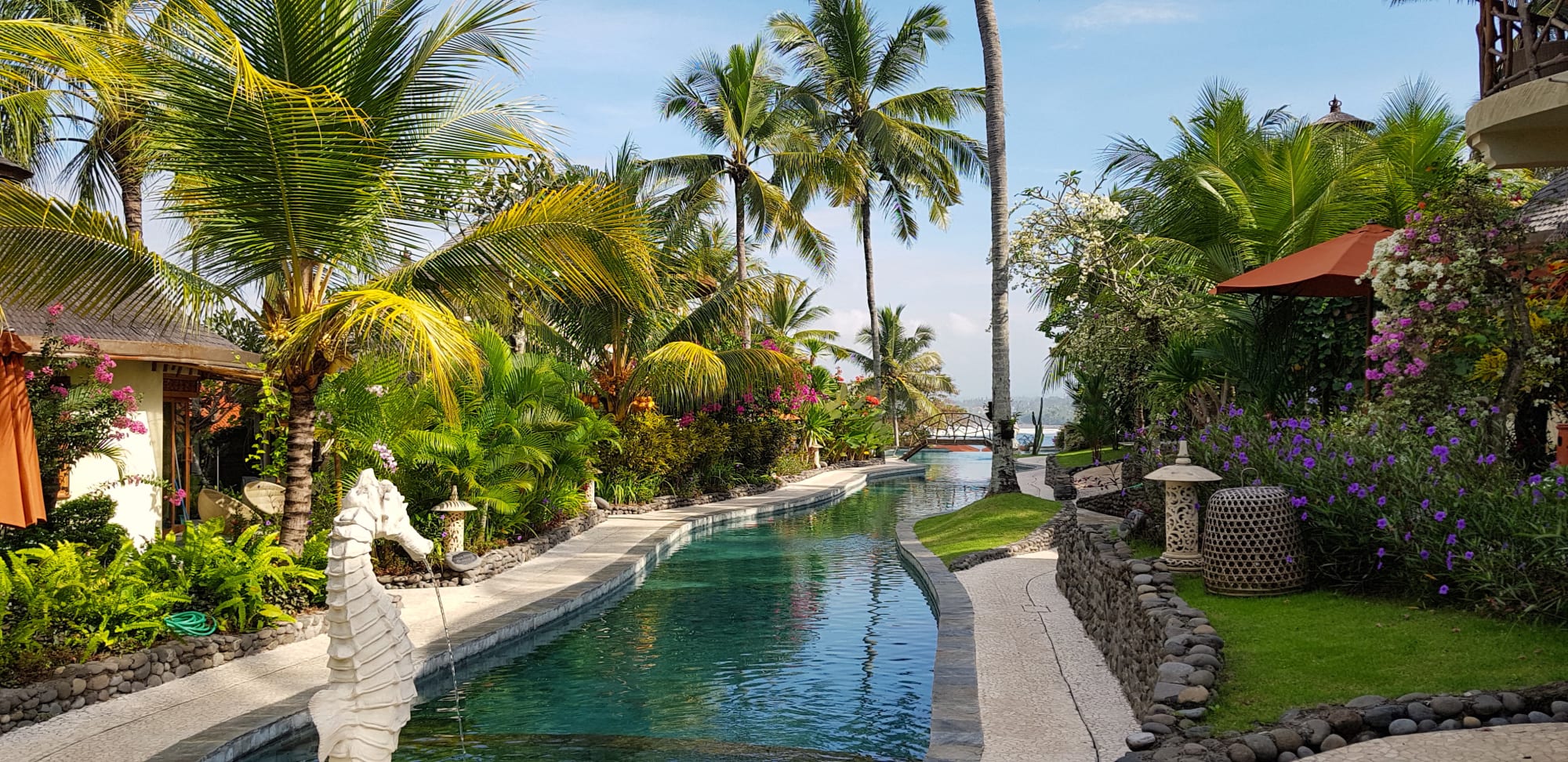 Puri Dajuma Beach Eco-Resort & Spa in West-Bali: Puri Dajuma Cottages Pool Bendega