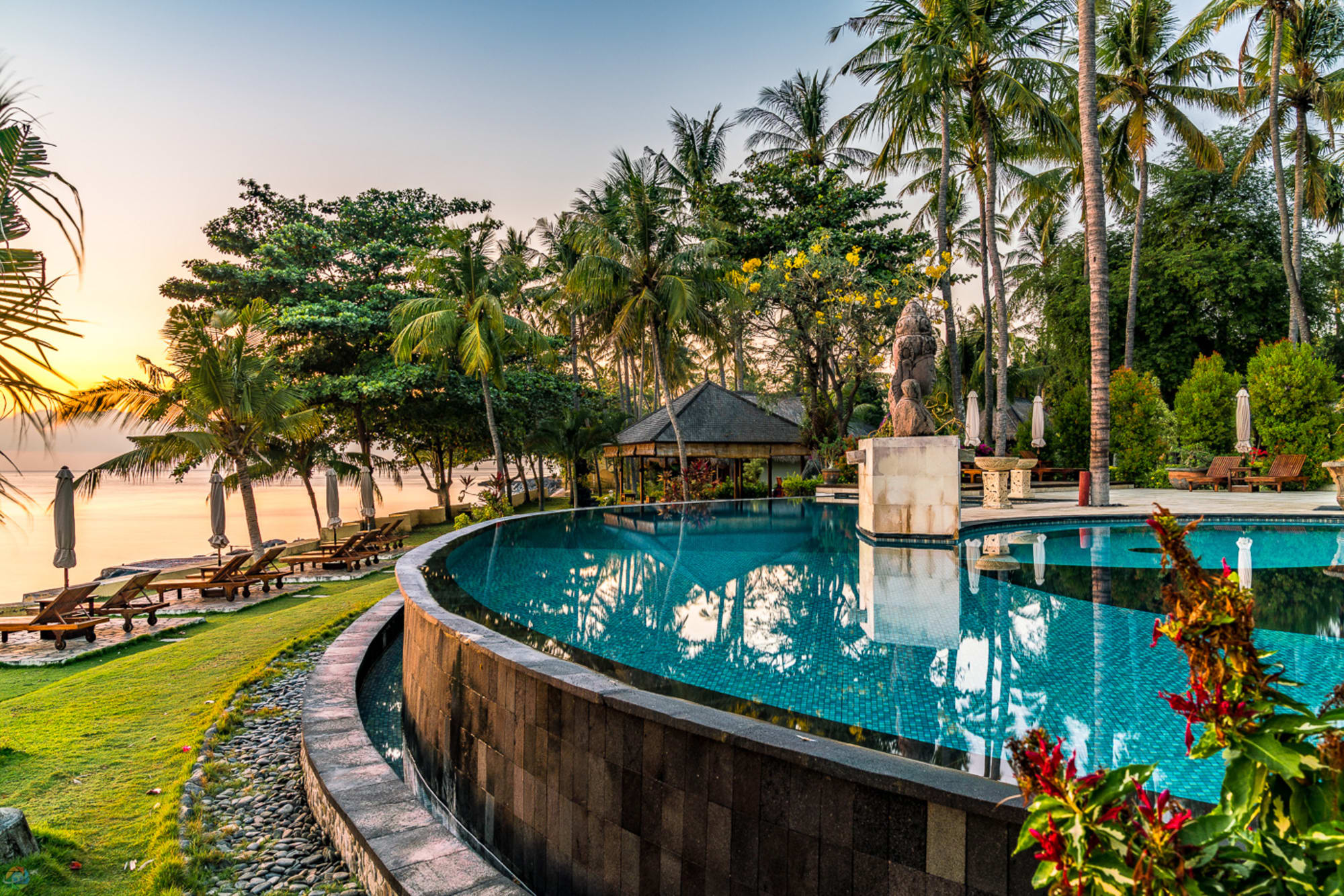 Siddhartha Oceanfront Resort & Spa in Ost-Bali | Sidemen: Bali Siddhartha Oceanfront Resort and Spa Pool