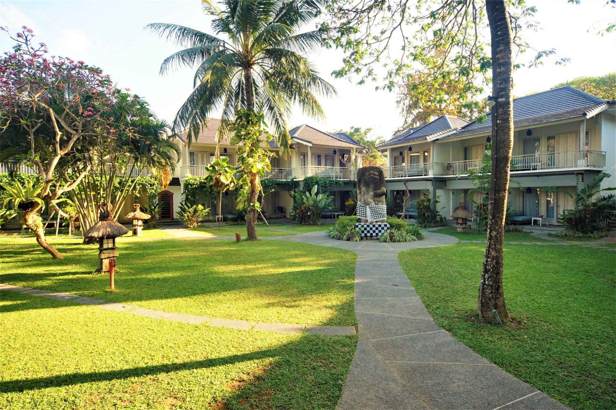 Segara Village in Süd-Bali: Indonesien Segara Village Garten