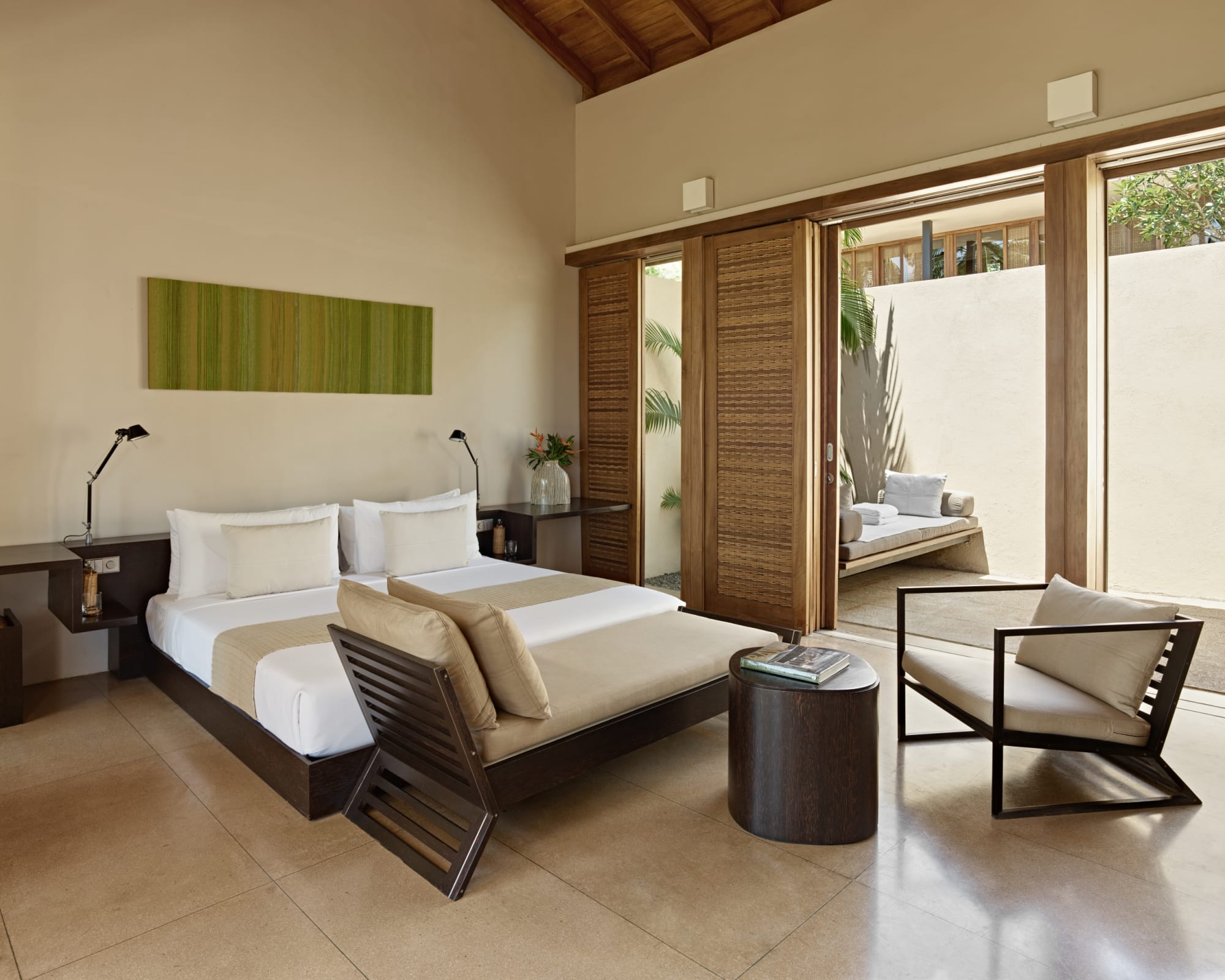 Amanwella in Südküste: Sri Lanka Amanwella Suite Schlafzimmer