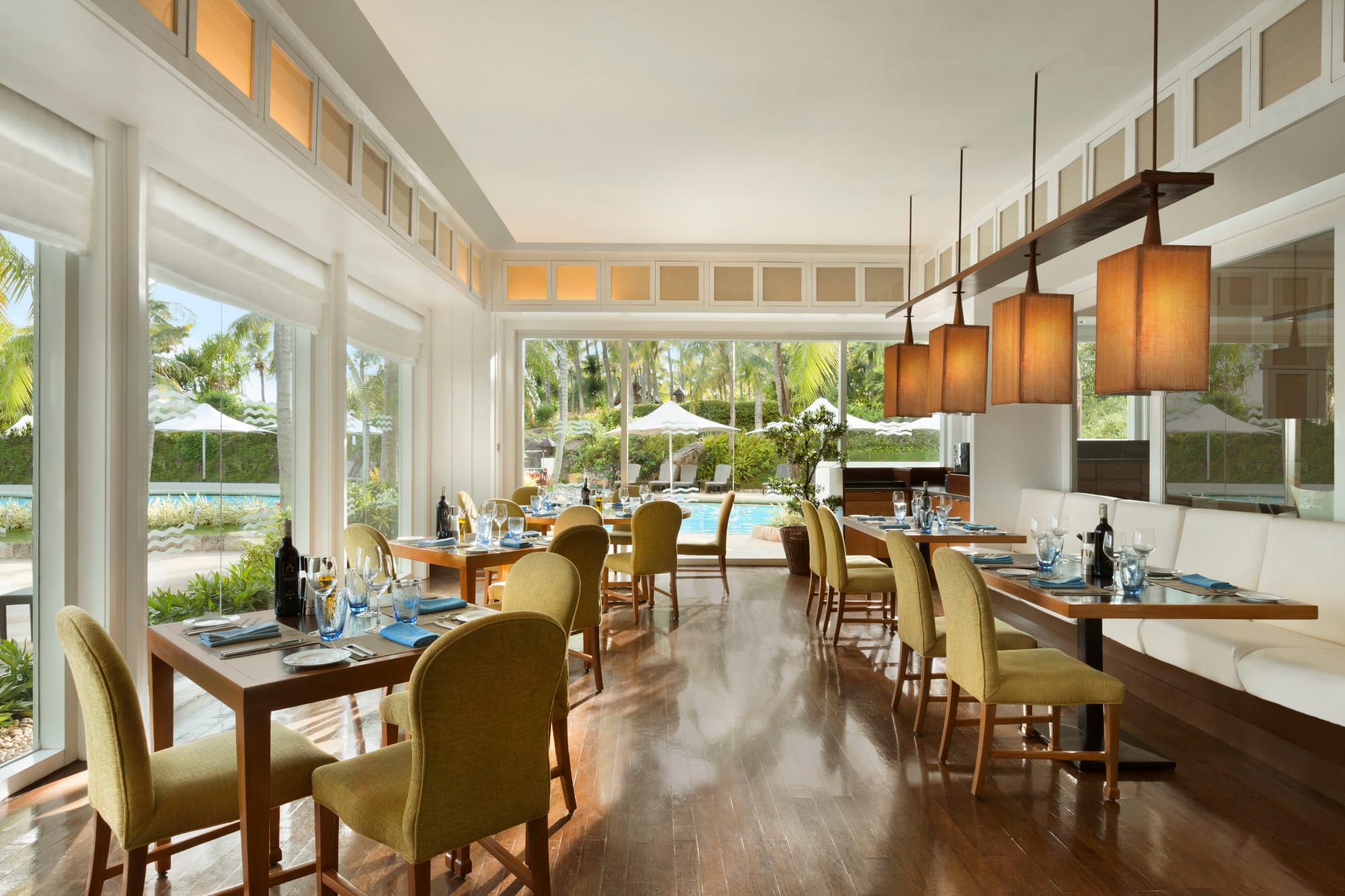 Shangri-La's Mactan Resort & Spa in Cebu: Philippinen Shangri-Las Mactan Resort and Spa Acqua