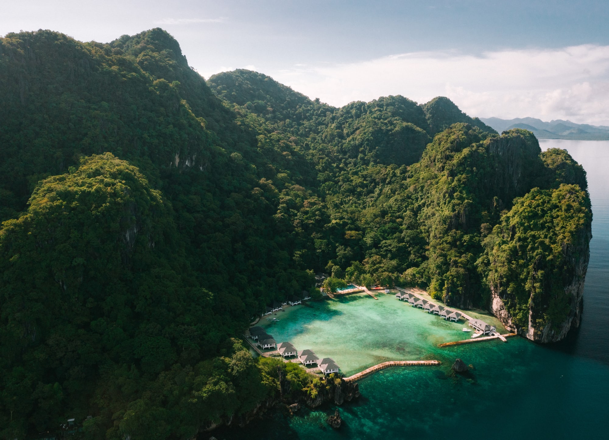 El Nido Resorts Lagen Island in Palawan: El Nido Resort Lagen Island - Luftaufnahme
