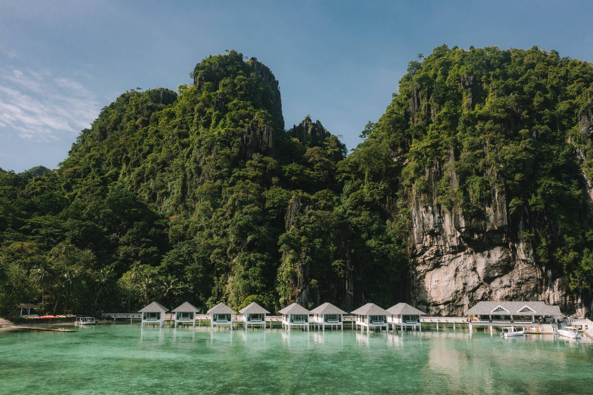 El Nido Resorts Lagen Island in Palawan: El Nido Resort Lagen Island - Wasser Cottages