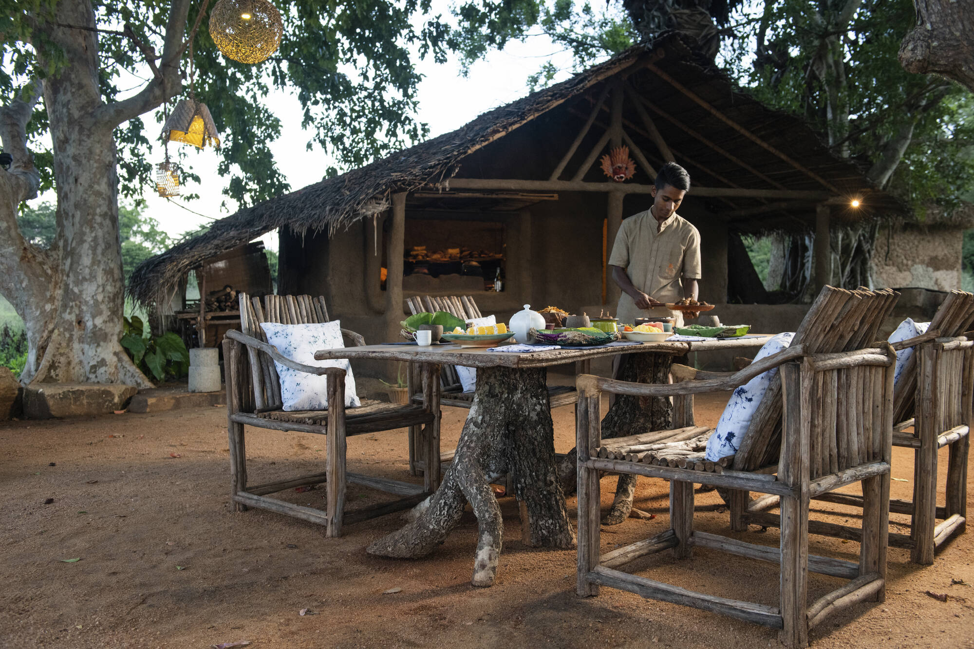 Uga Ulagalla in Anuradhapura: Uga Ulagalla Kamatha Dining