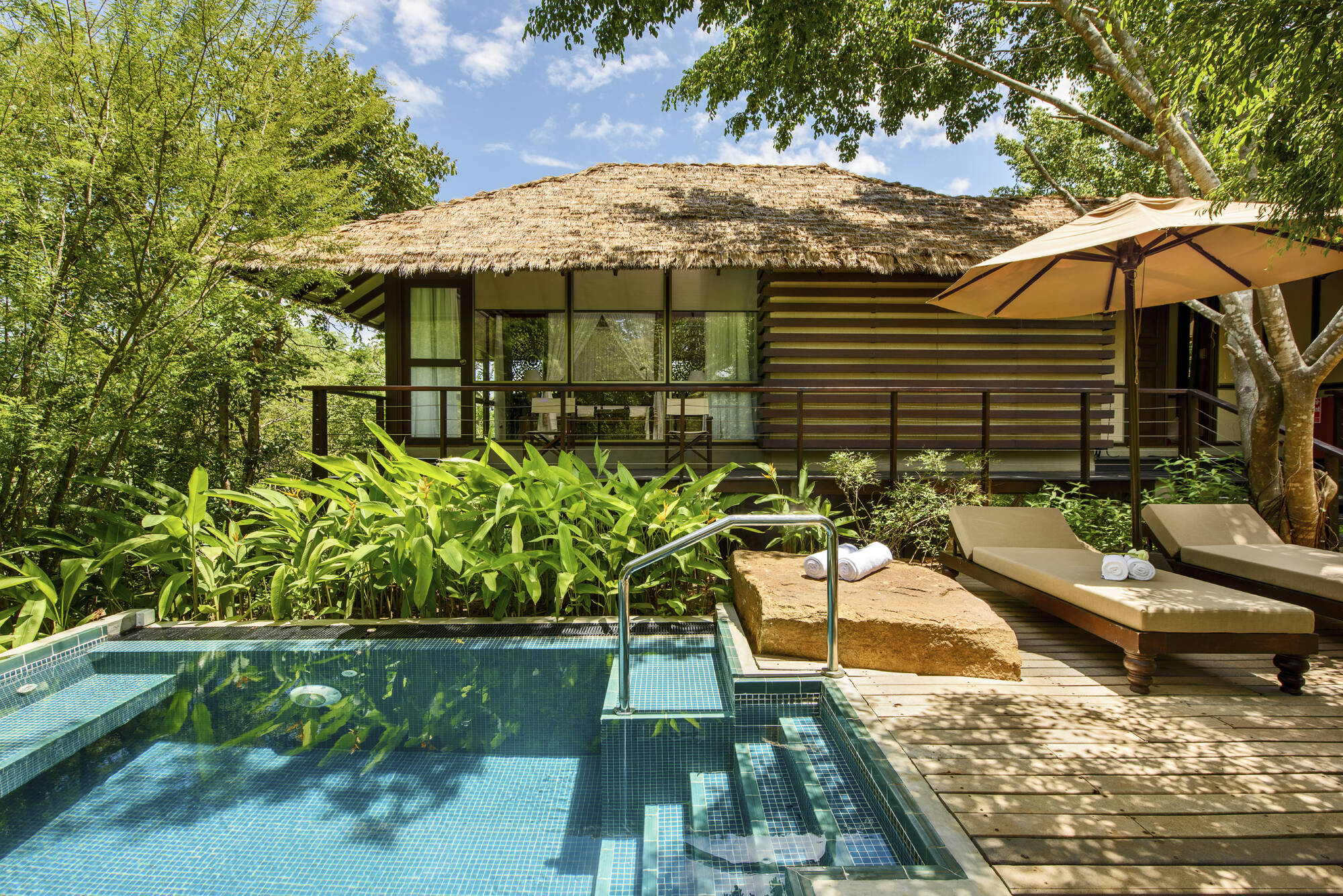 Uga Ulagalla in Anuradhapura: Uga Ulagalla Villa Plunge Pool