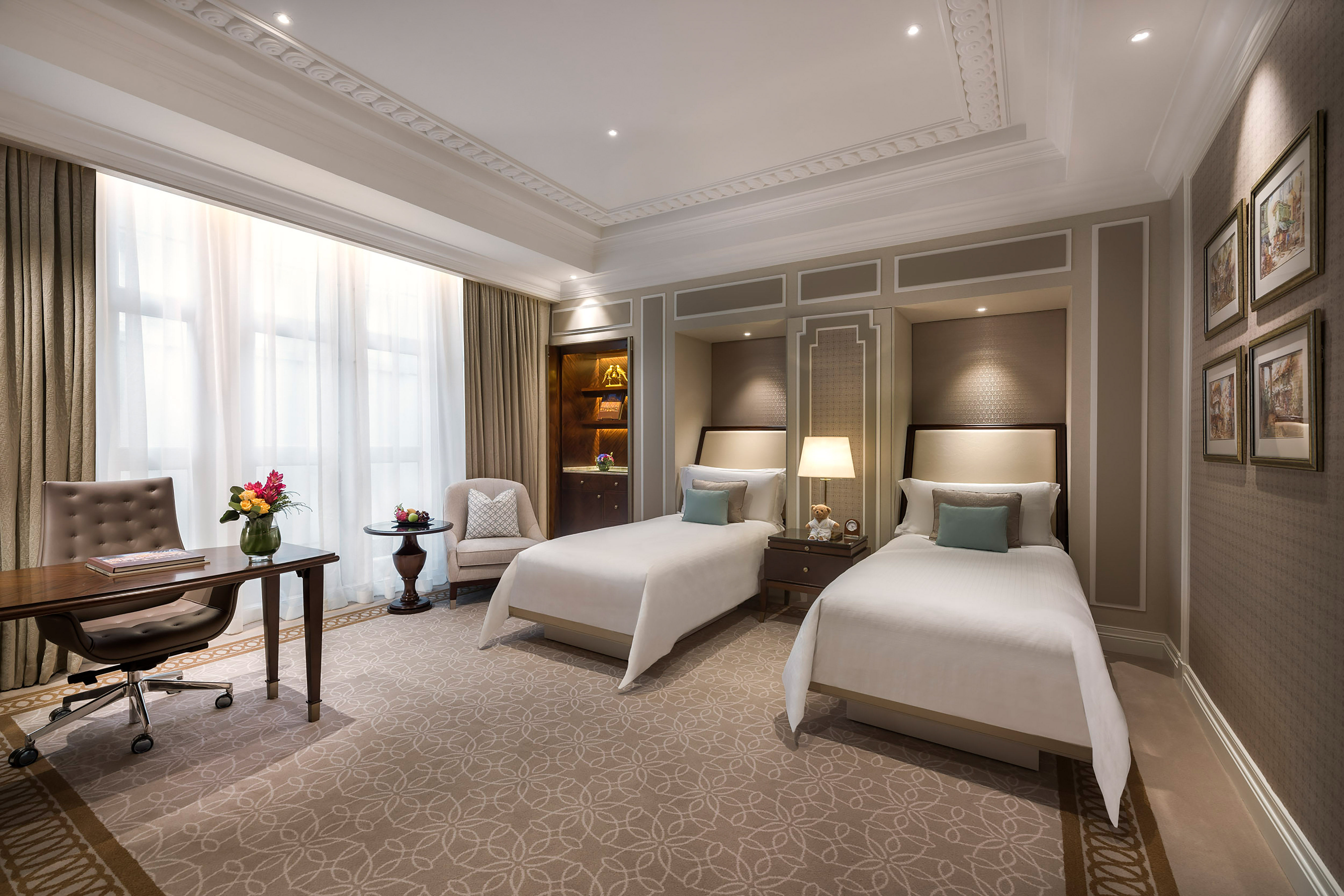 The Fullerton Hotel in Singapur: Singapur The Fullerton Hotel Premier Courtyard King Twin