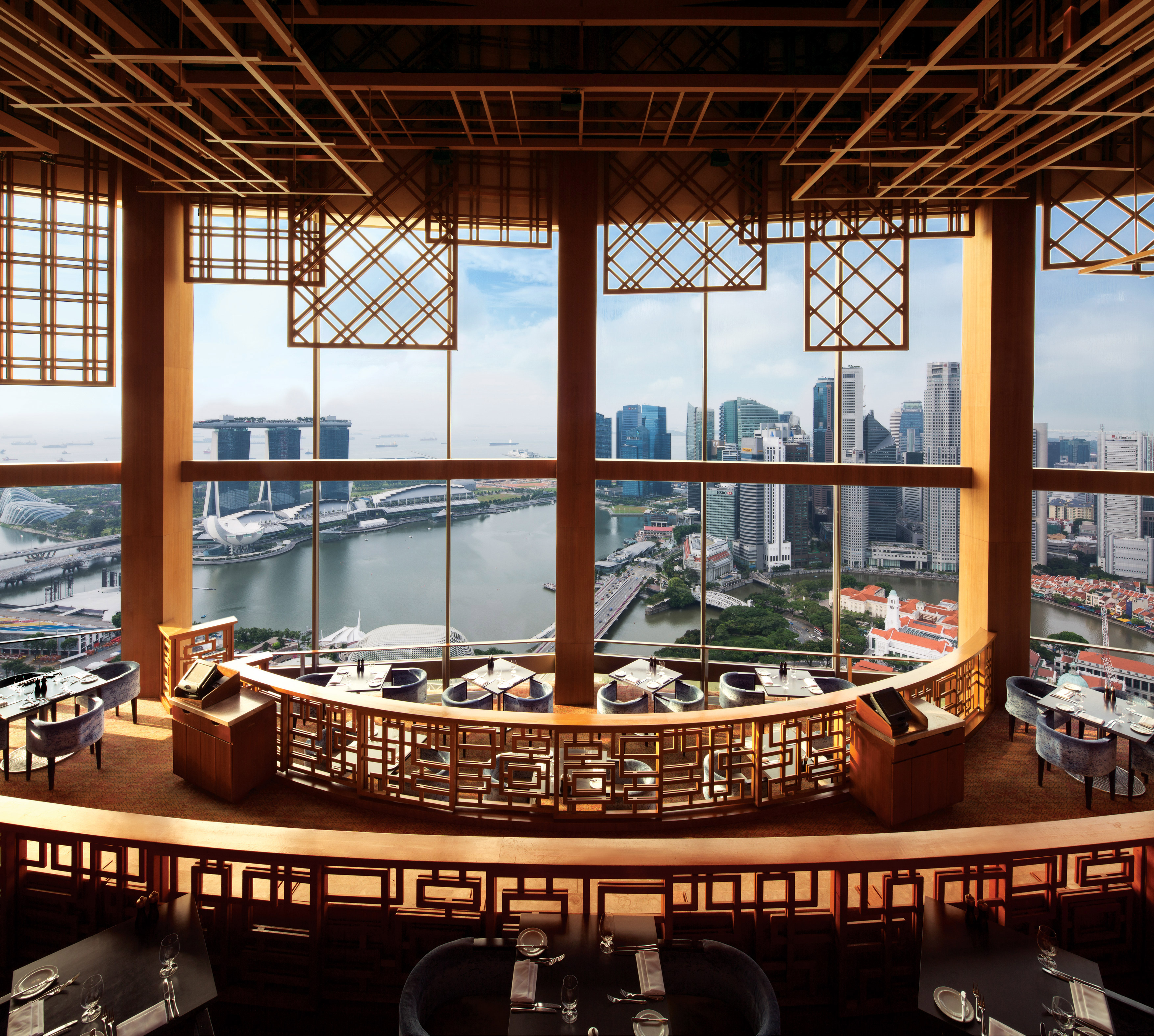 Swissotel The Stamford in Singapur: Singapur Swissotel The Stamford Equinox Restaurant
