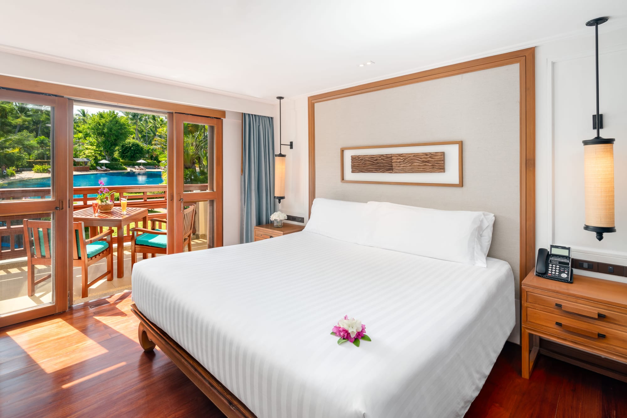 Santiburi Koh Samui in Ko Samui: Thailand Santiburi Koh Samui - Duplex Suite Schlafzimmer