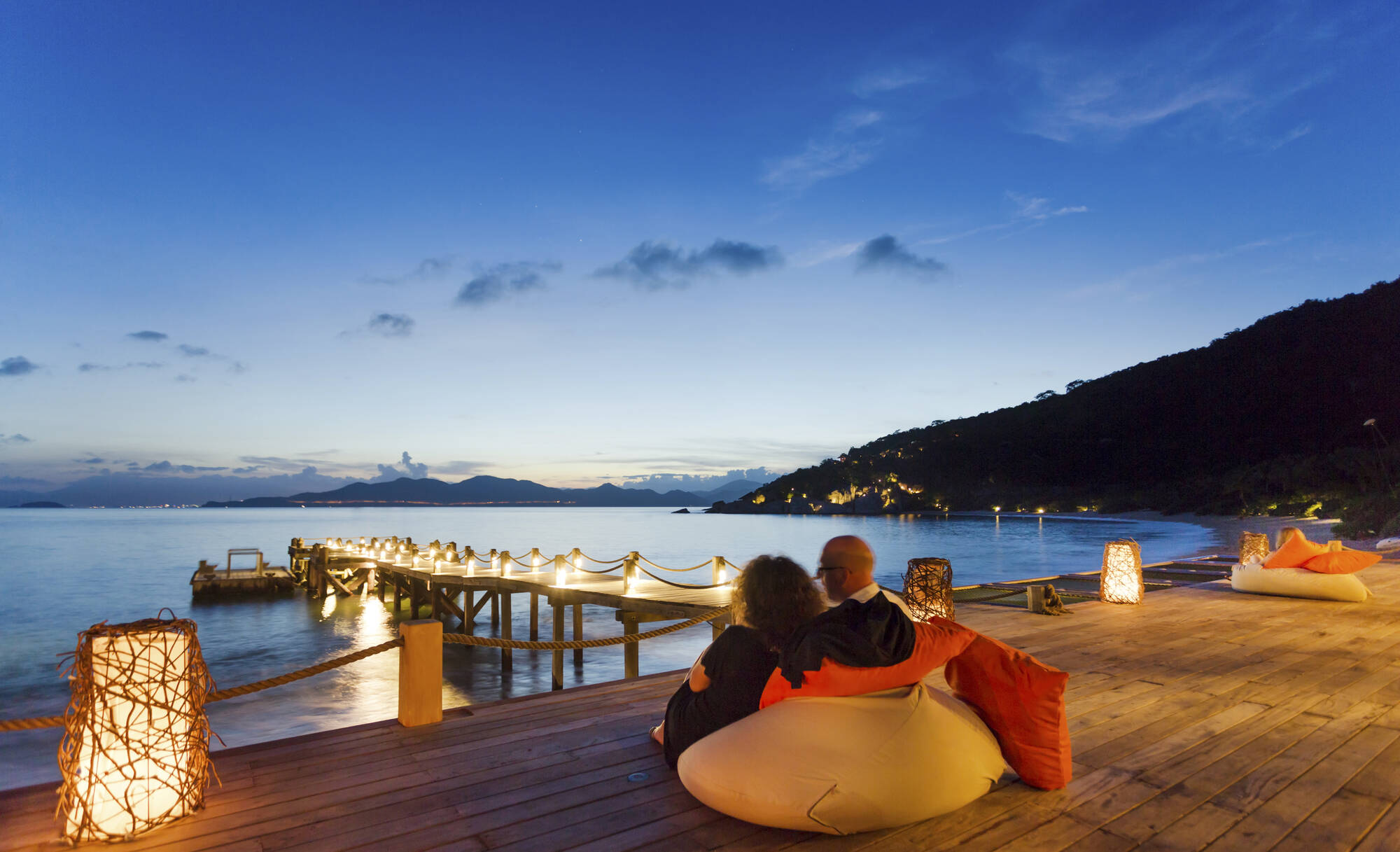 Six Senses Ninh Van Bay in Nha Trang: Vietnam Six Senses Ninh Van Bay Jetty Bar