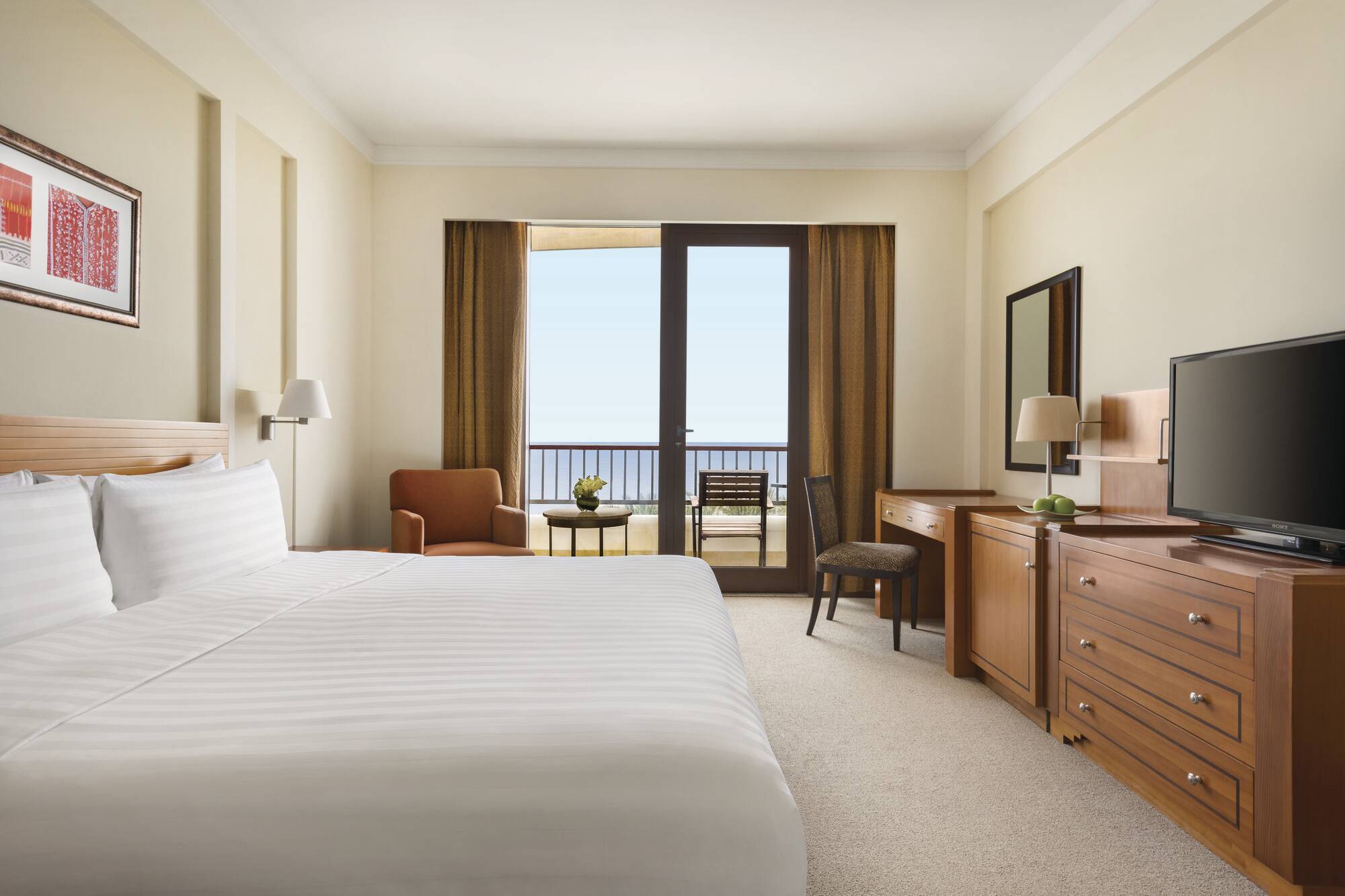 Doubletree by Hilton Muscat Al Waha: Muscat Shangri-La Barr Al Jissah, Al Waha Superior Meerblick-Zimmer