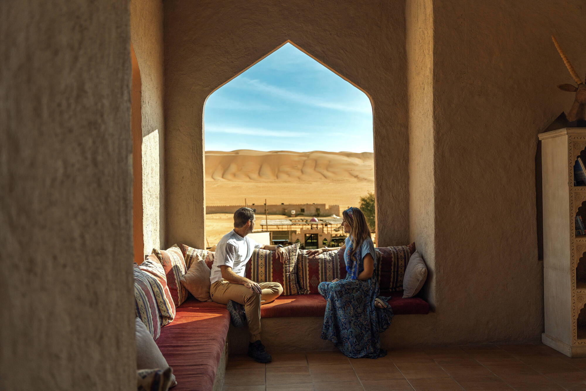 Thousand Nights Camp in Wüste: Oman Thousand Nights Camp