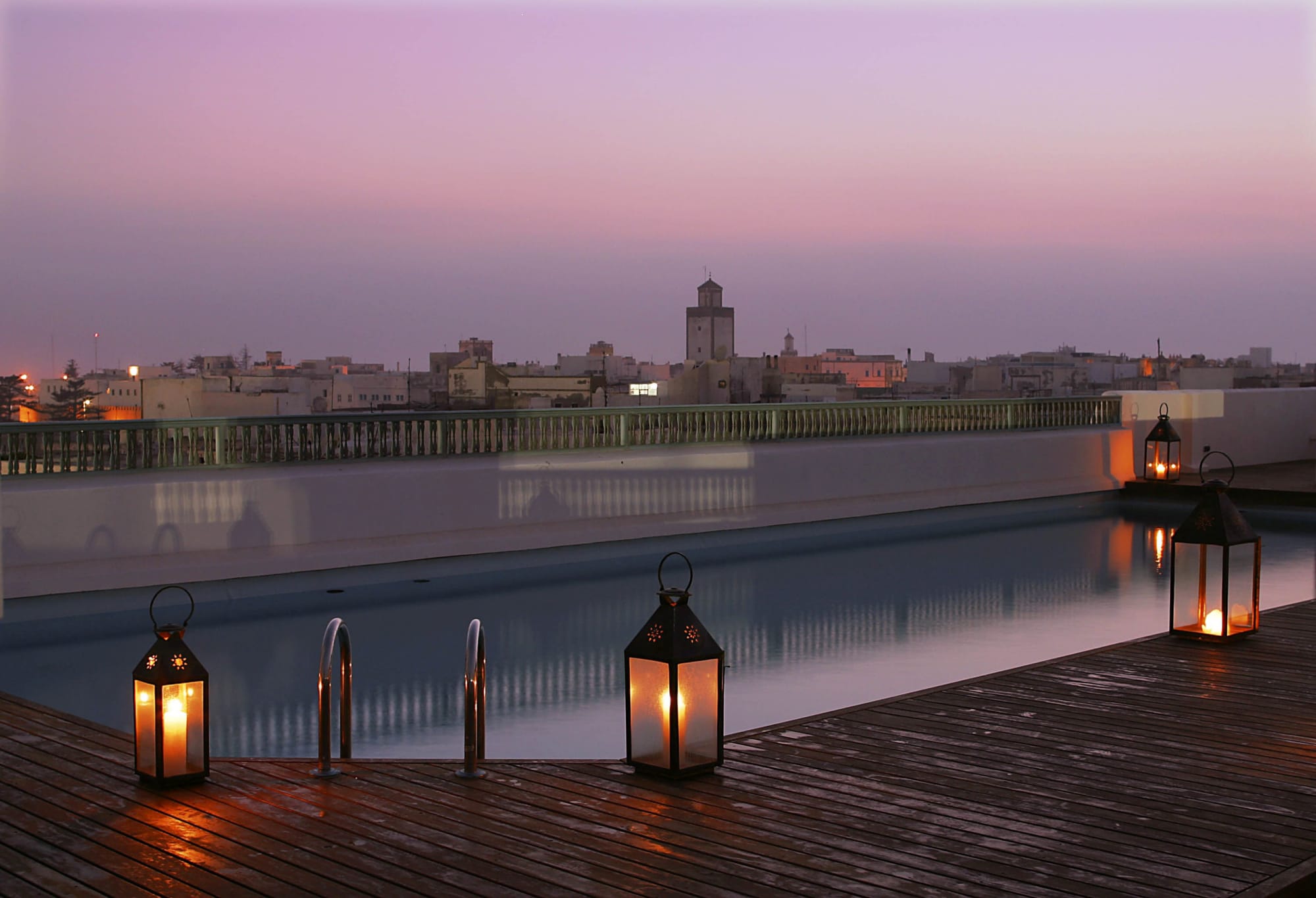 Heure Bleue Palais in Essaouira: Marokko Heure Bleue Palais Rooftop Pool
