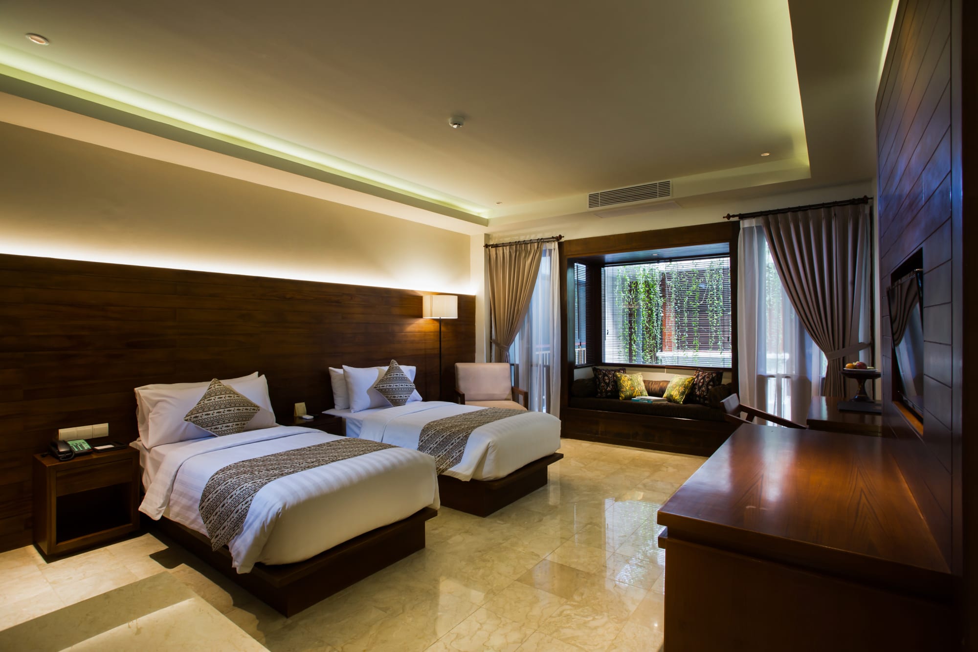 Ubud Village Hotel in Zentral-Bali | Ubud: Ubud Village Hotel Twin Deluxe Zimmer