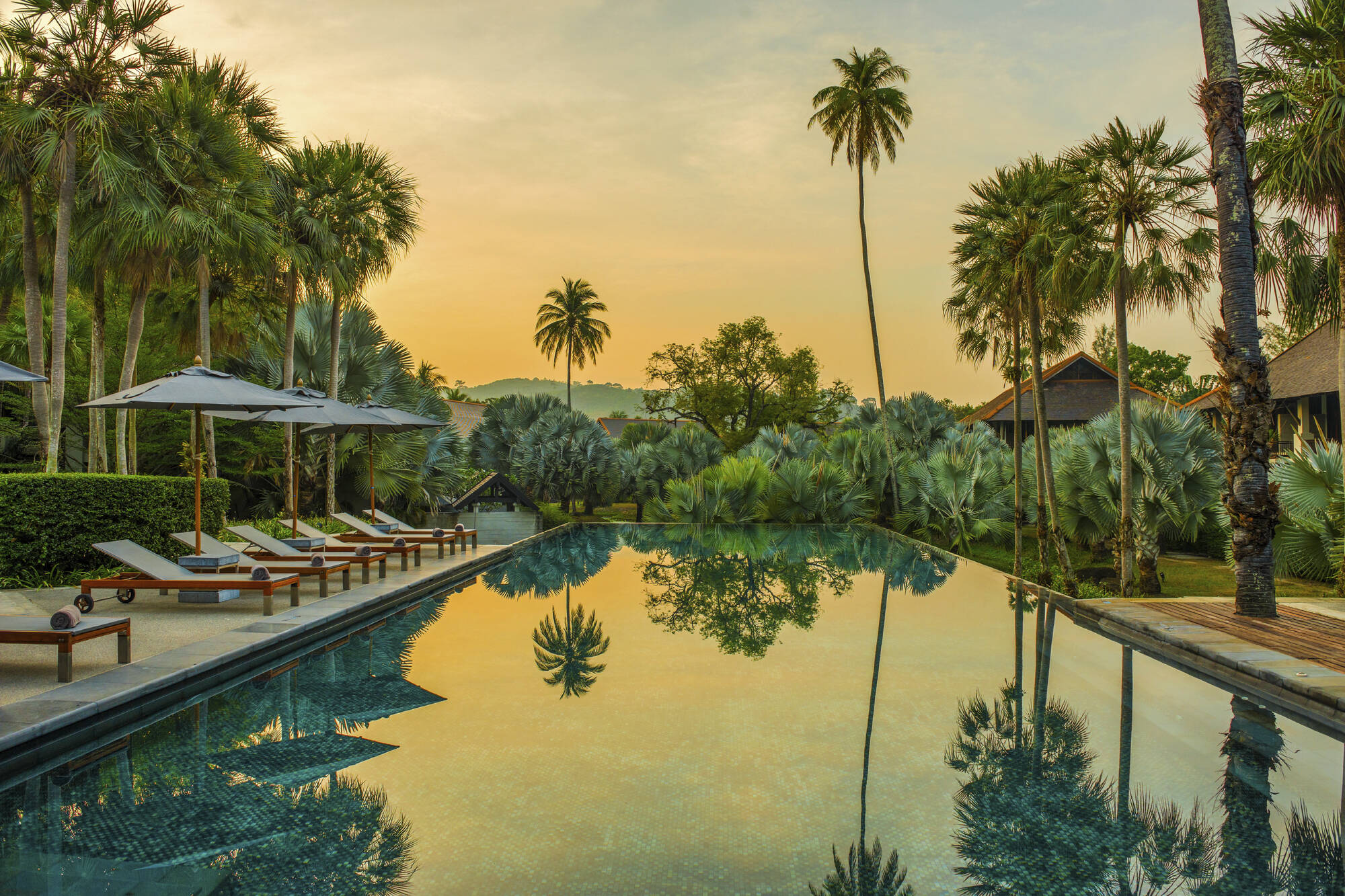 The Slate in Phuket: Phuket The Slate Snakeskin Pool Hero Shot Morning