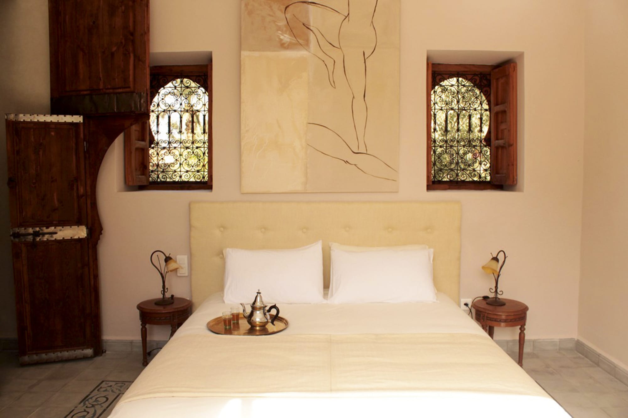 Azalai Desert Lodge in Sahara Wüste | Drâa-Tal: Marokko Azalai Desert Lodge Wohnbeispiel