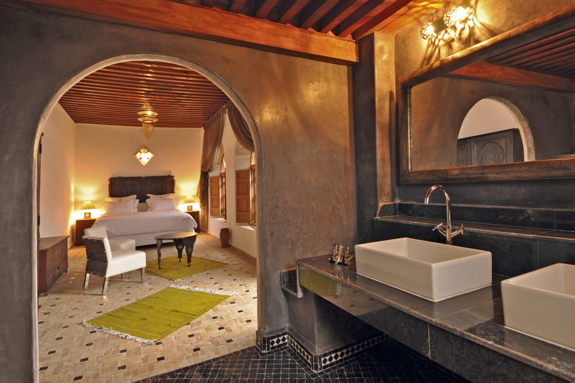 Riad Layla in Fès: Marokko Riad Layla Wohnbeispiel