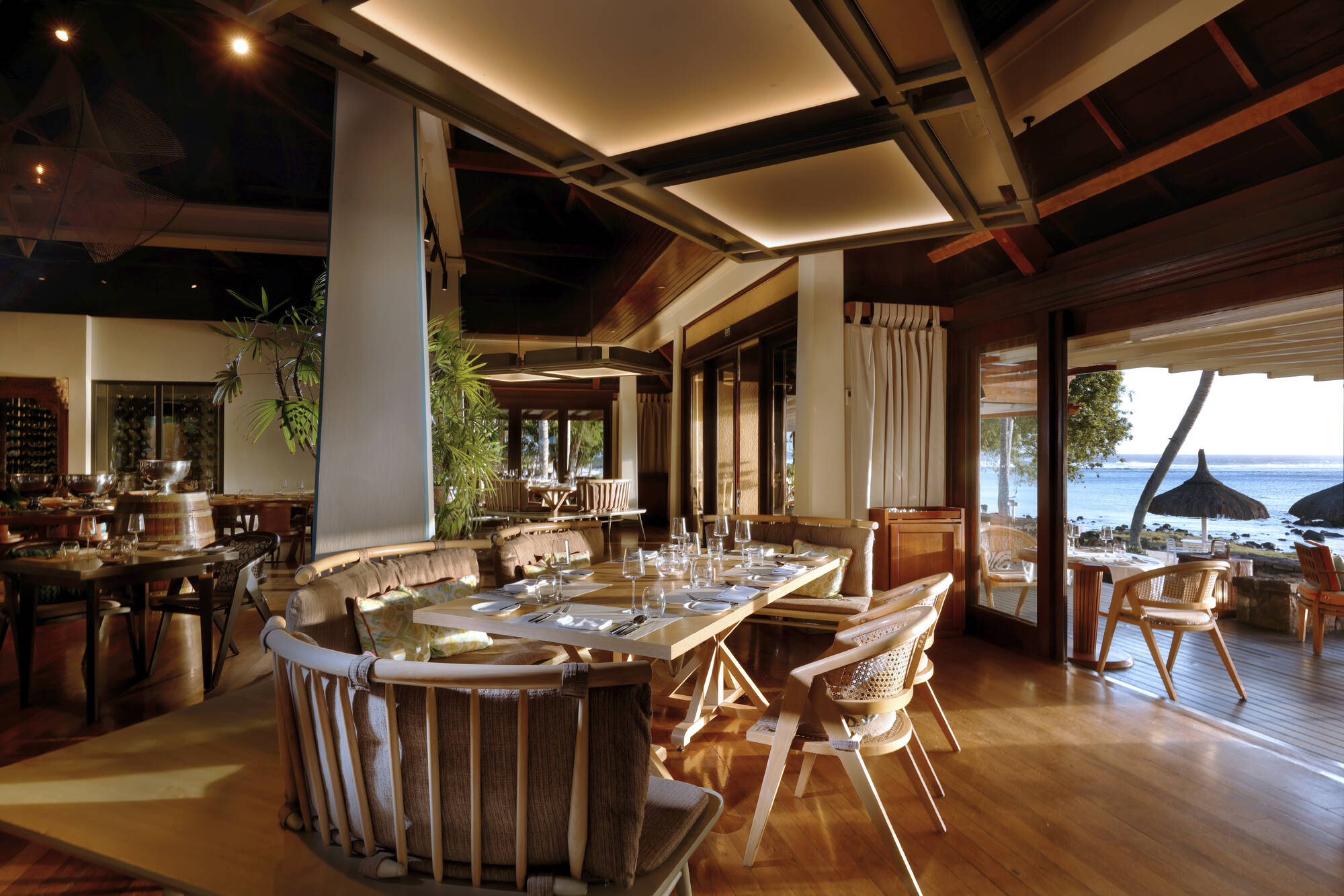 Shanti Maurice Resort & Spa in Süd | Südwesten: Shanti Maurice Resort and Spa - Stars Restaurant