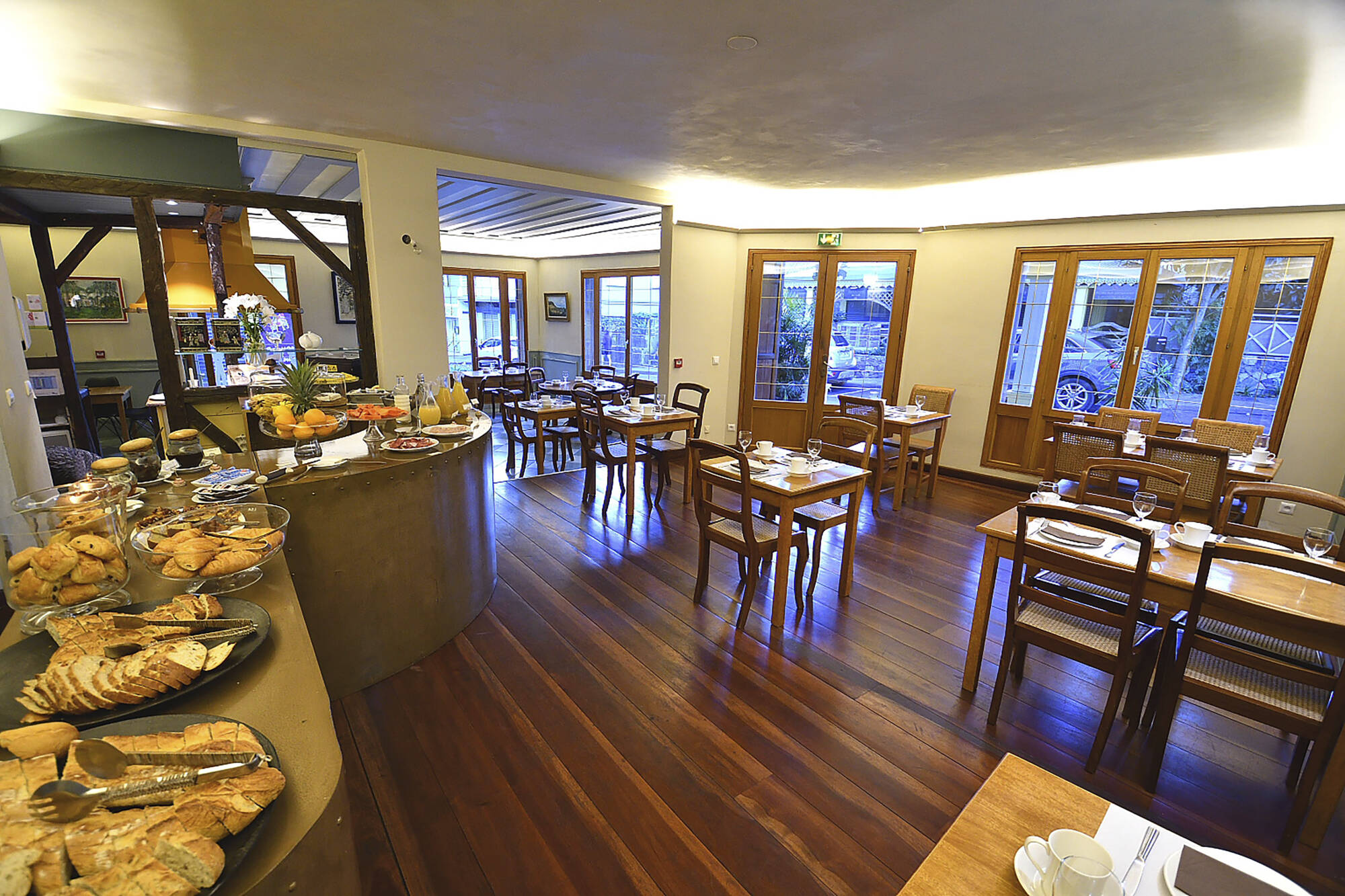 Tsilaosa Hotel & Spa in Cilaos: Reunion Tsilaosa Hotel und Spa Frühstücksbuffet