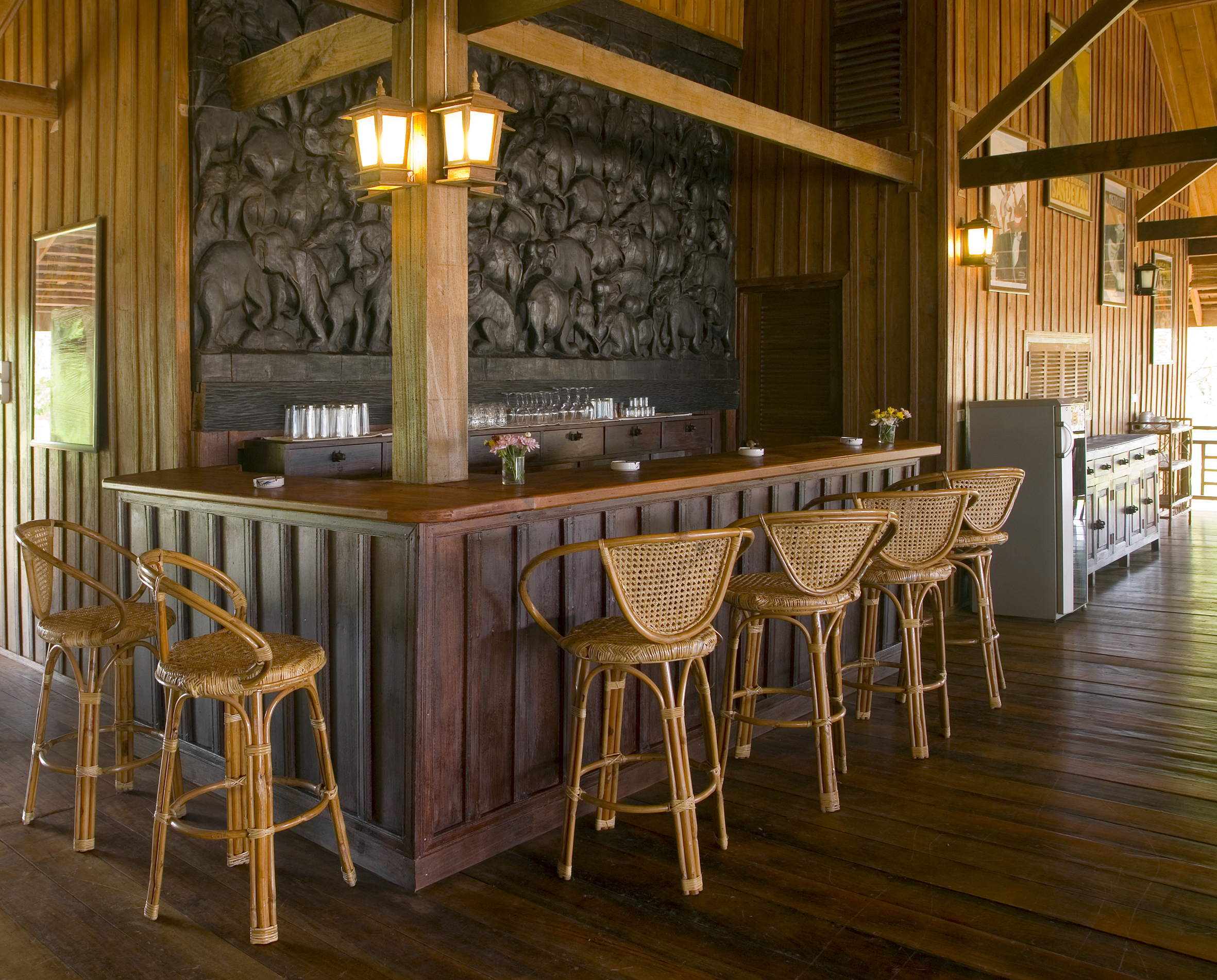 La Folie Lodge Resort in Pakse: Pakse La Folie Lodge Resort Bar