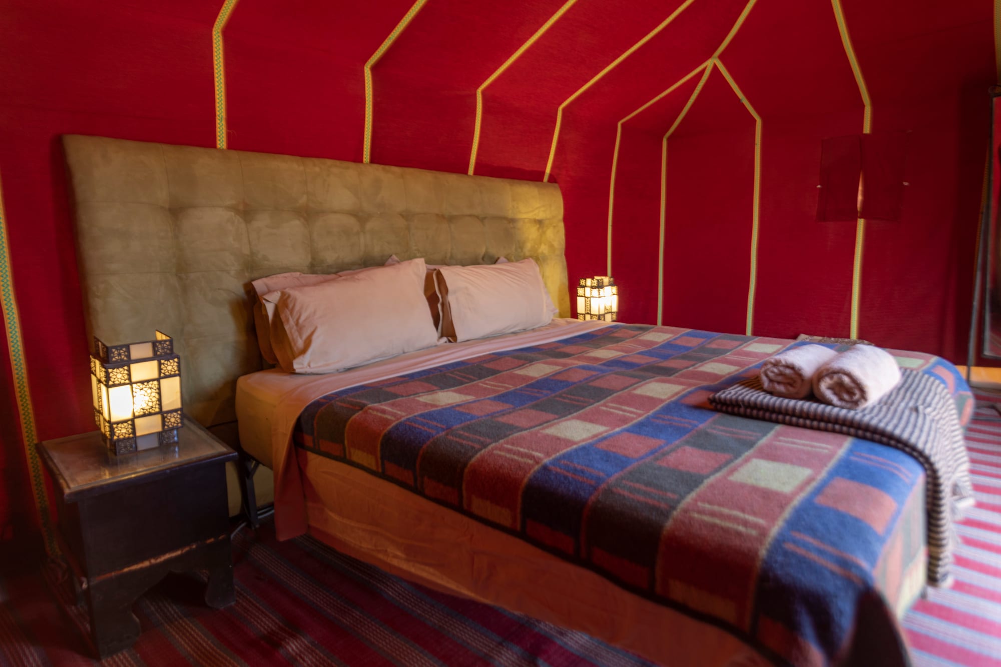 Daya Sahara Erg Chegaga Standard Camp in Sahara Wüste | Drâa-Tal: Marokko Sahara Erg Chegaga Standard Camp - Wohnbeispiel