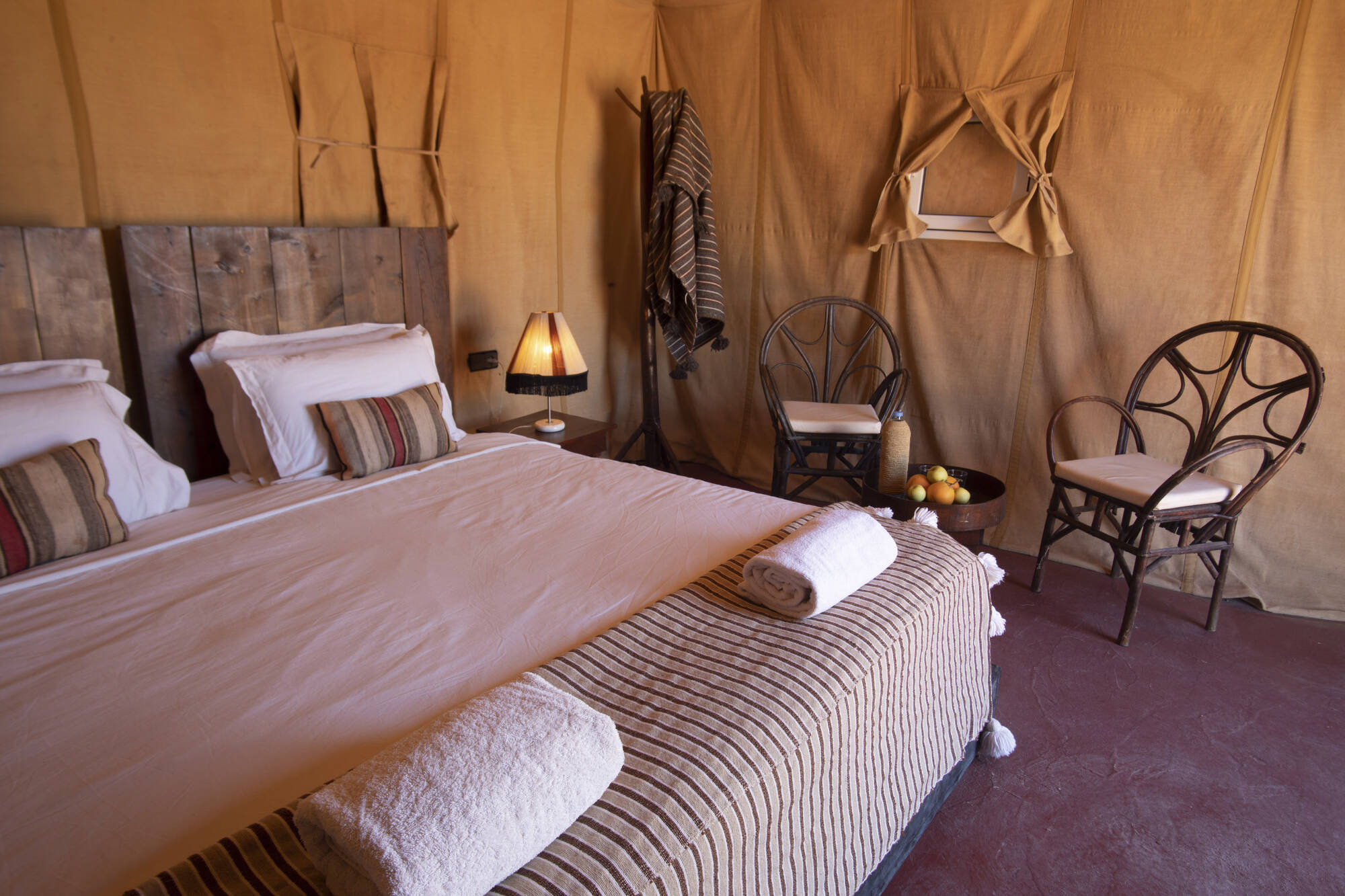 Torza Luxury Camp Erg Chegaga in Sahara Wüste | Drâa-Tal:  Marokko Sahara Erg Chegaga Luxury Camp - Wohnbeispiel