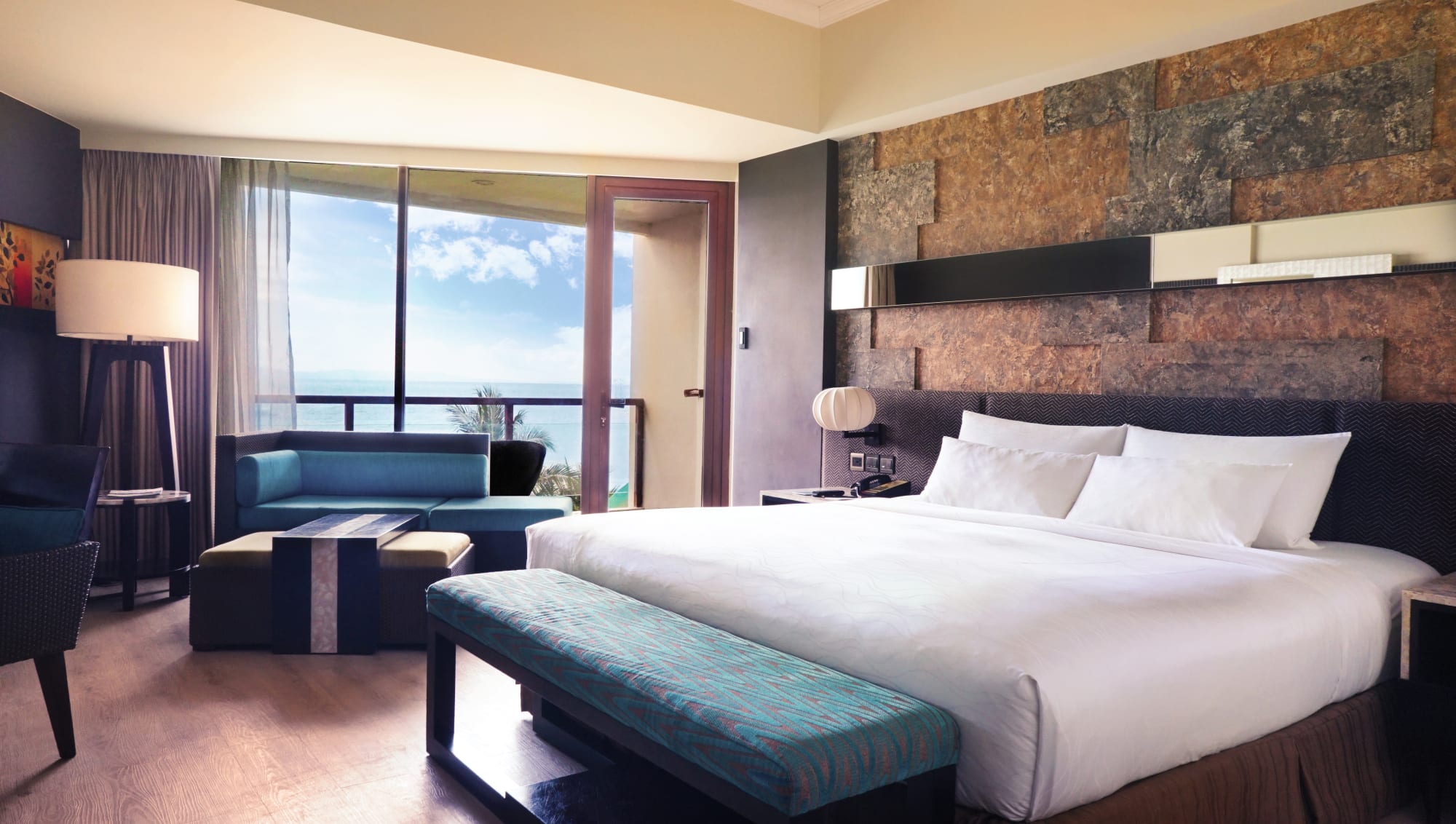 The Bellevue Resort in Bohol: The Bellevue Resort - Deluxe Meerblick Zimmer