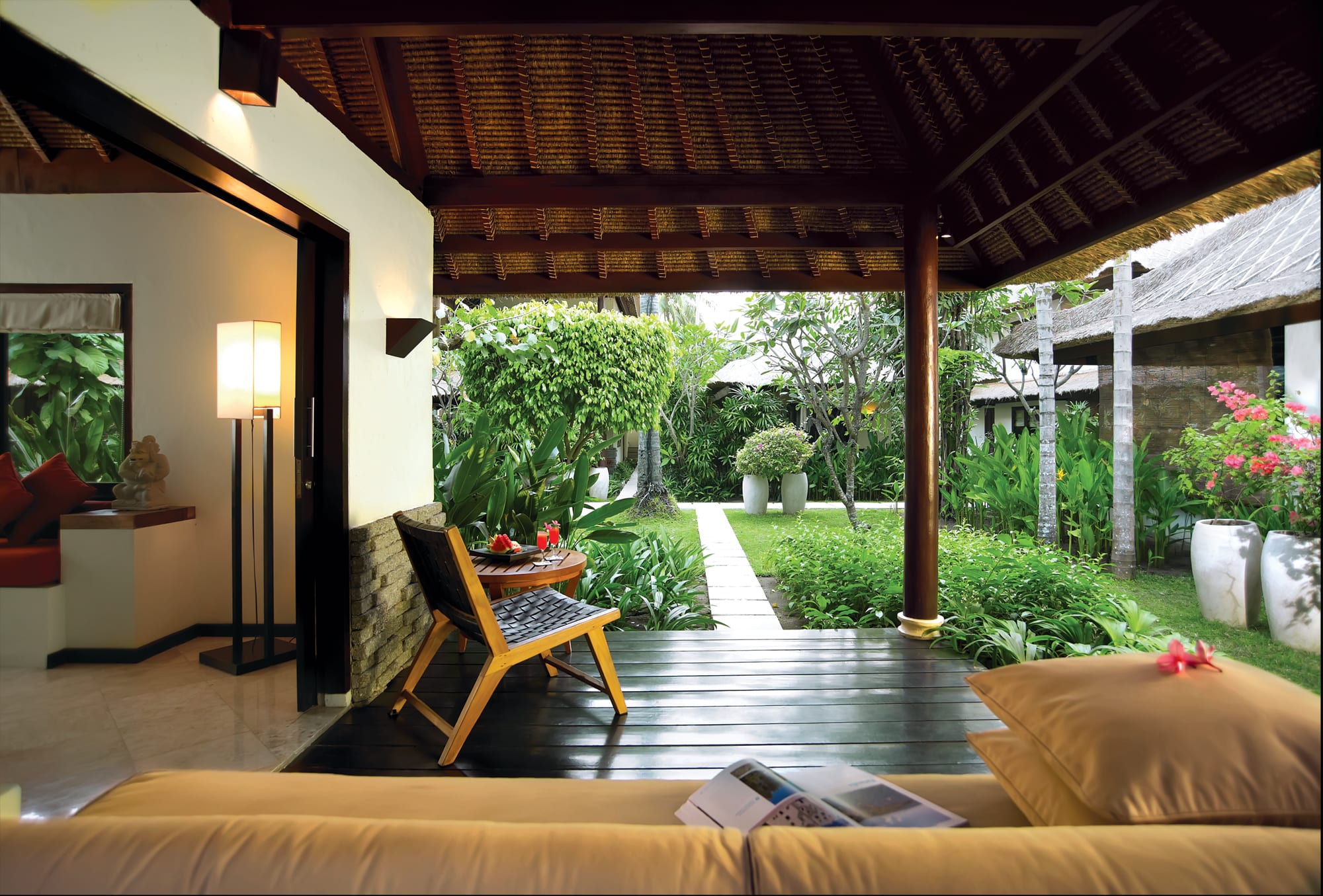 Qunci Boutique Hotel & Villas in Lombok: Lombok Qunci Boutique Hotel and Villas Gartenblick-Zimmer