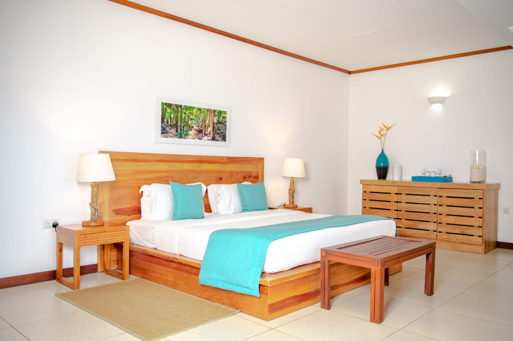 Hotel L`Archipel in Praslin: Seychellen Hotel L Archipel Superior Zimmer