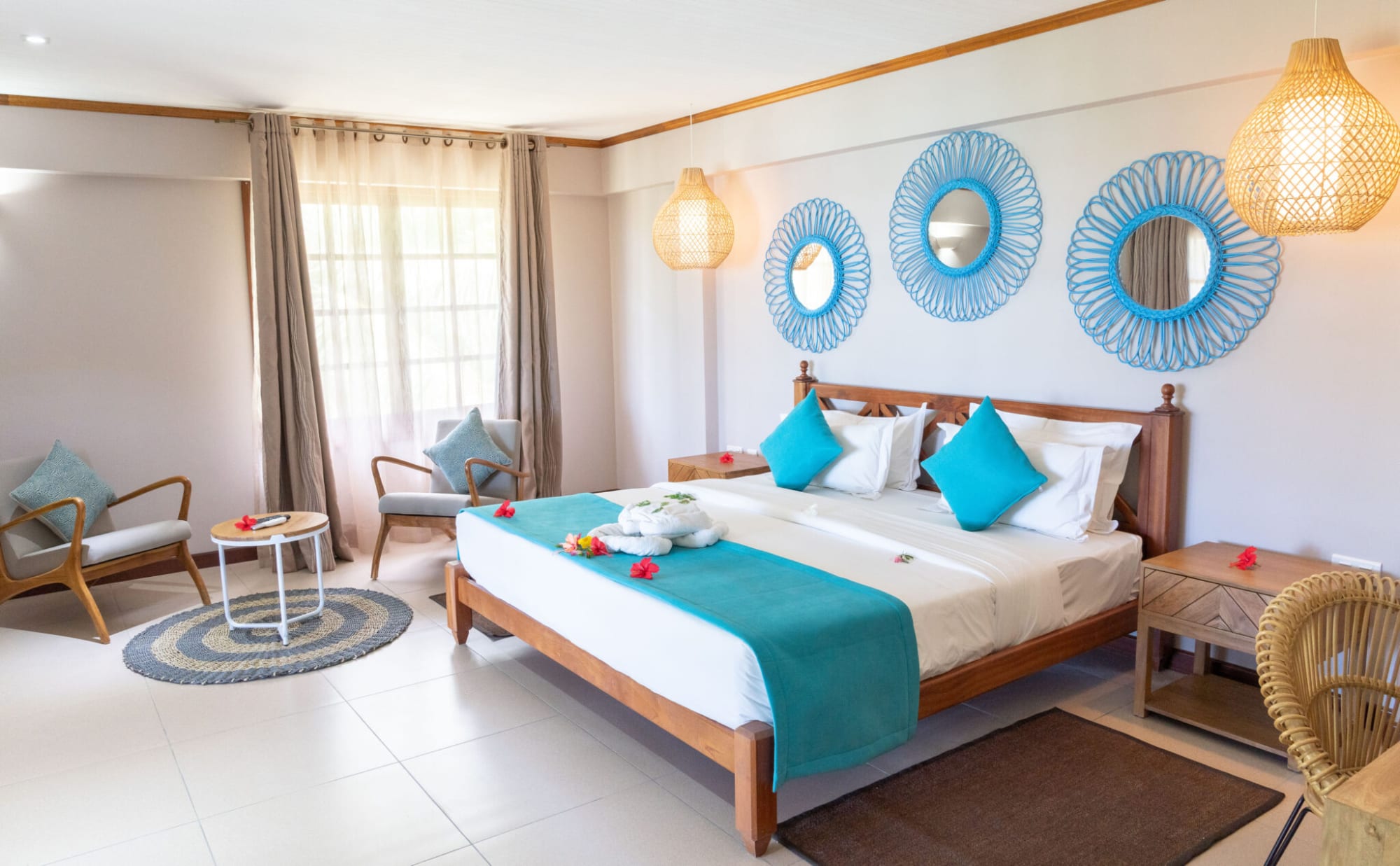 Hotel L`Archipel in Praslin: Seychellen Hotel L Archipel Family Suite