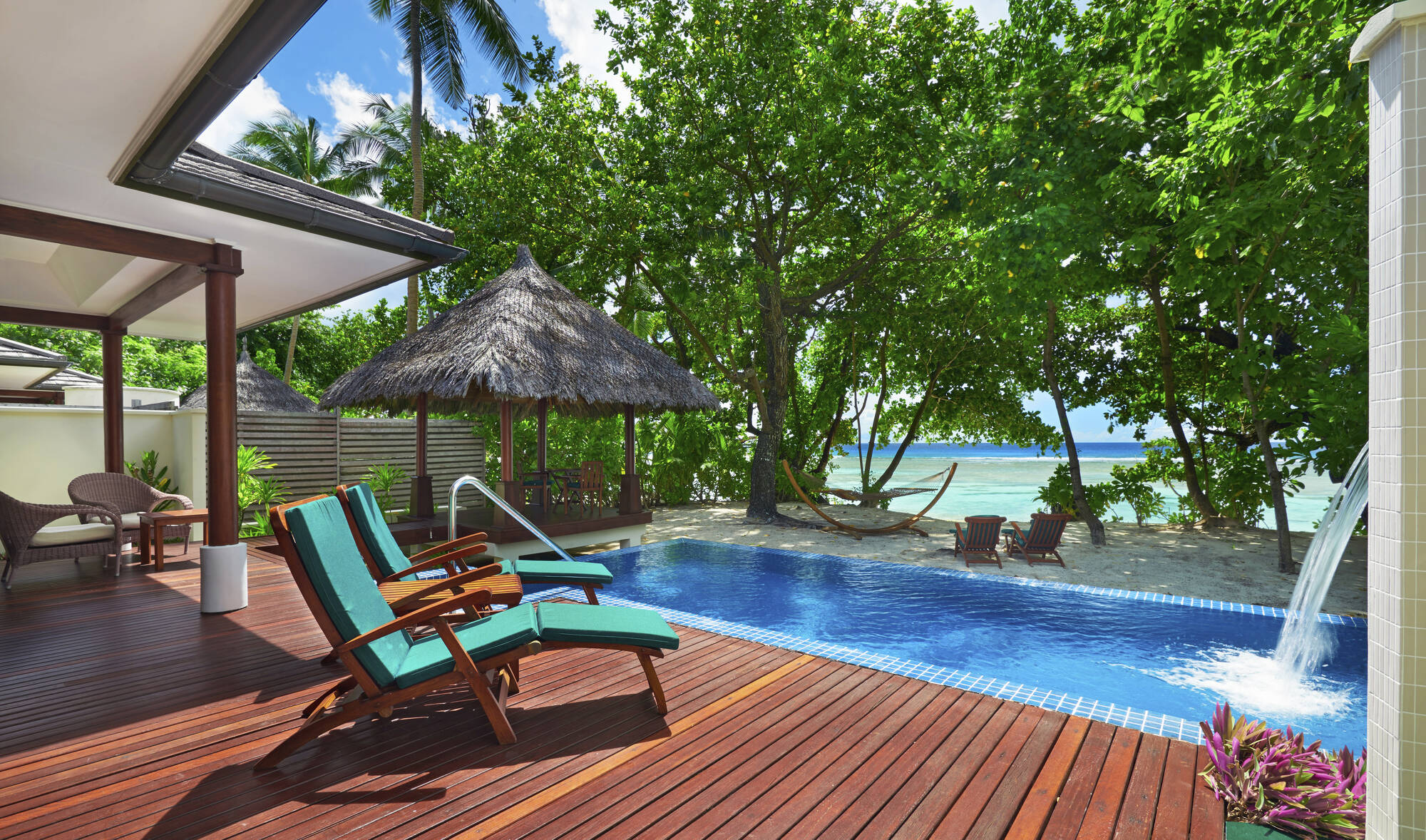 NIVA Labriz Seychelles in Outer Islands: Hilton Seychelles Labriz - Deluxe Beachfront Pool Villa
