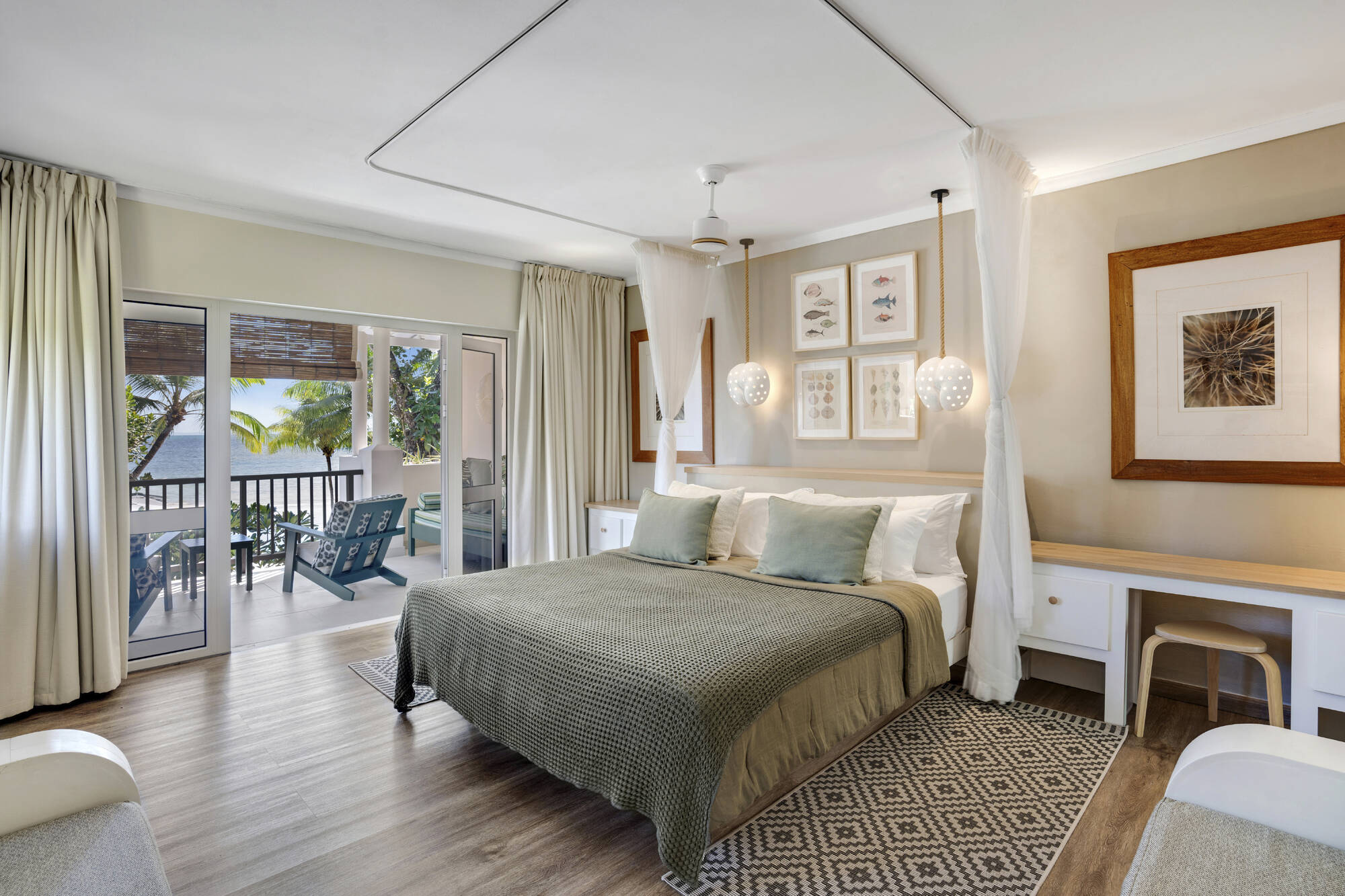Indian Ocean Lodge in Praslin: Praslin Indian Ocean Lodge Standard Zimmer