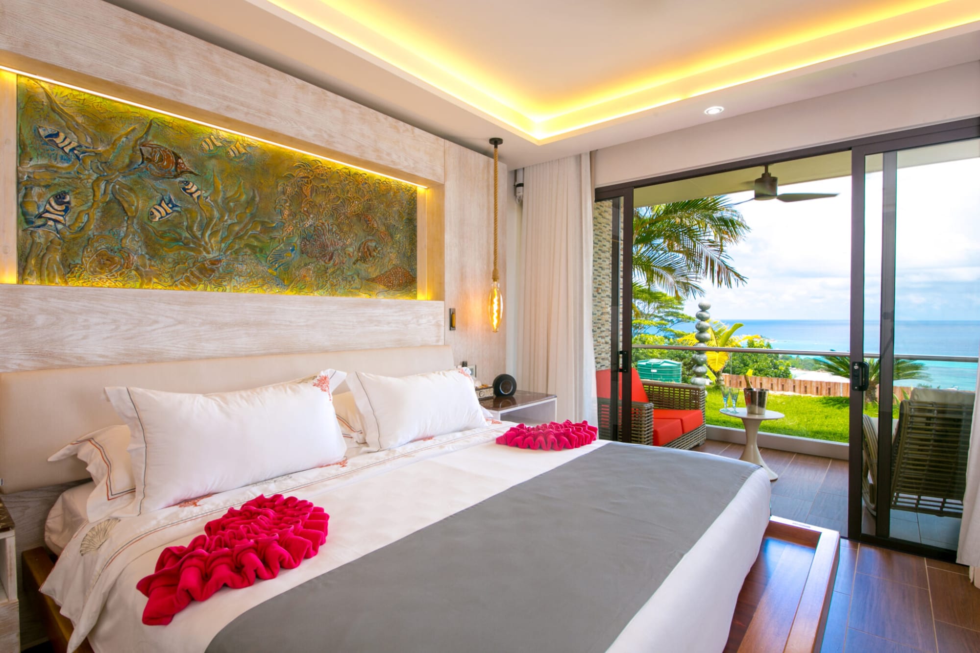 Le Duc de Praslin & Villas: Le Duc de Praslin and Villas - Villa Schlafzimmer