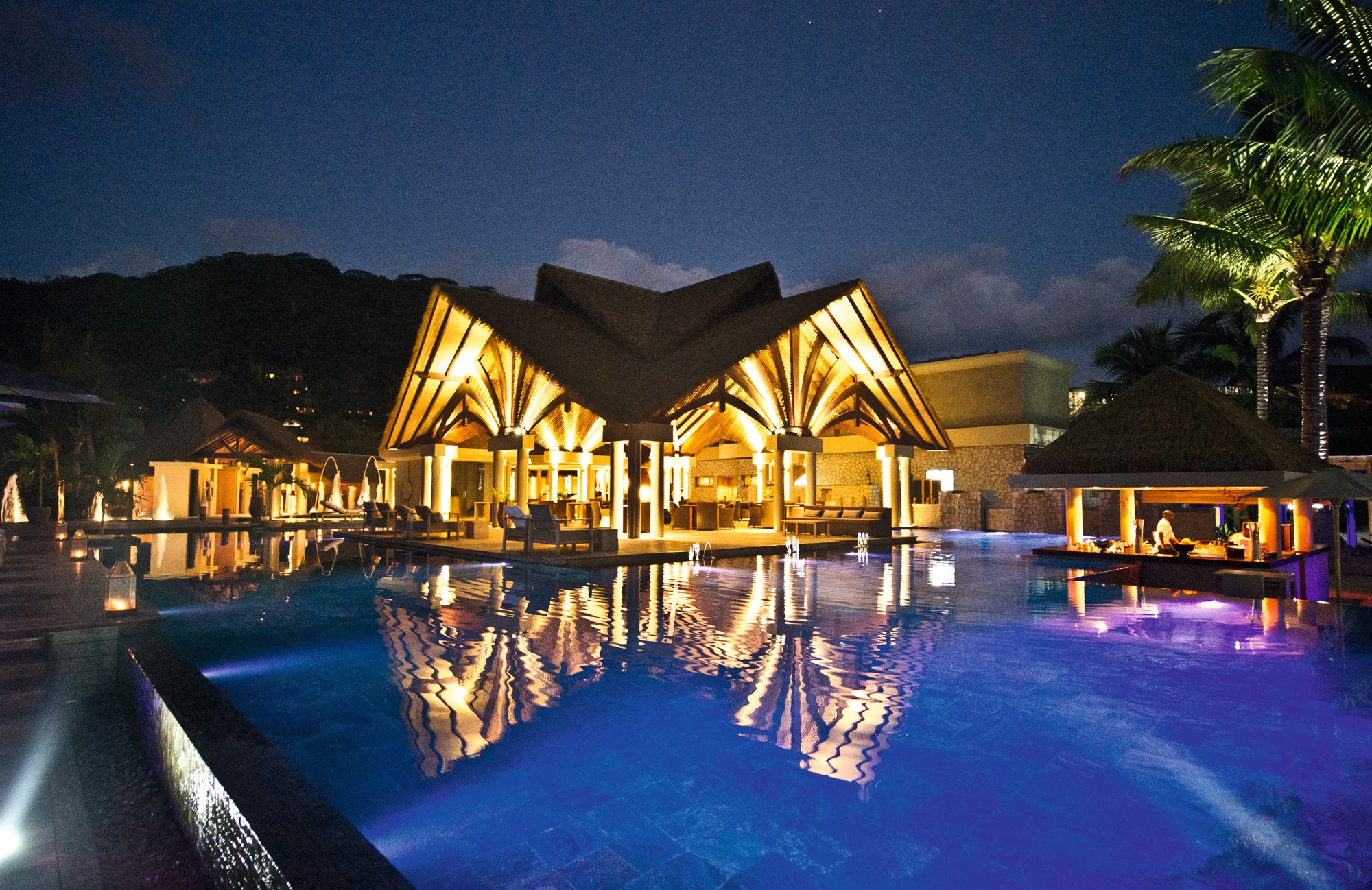 Le Domaine de L´Orangeraie in La Digue: Seychellen Le Domaine de L Orangeraie Pool