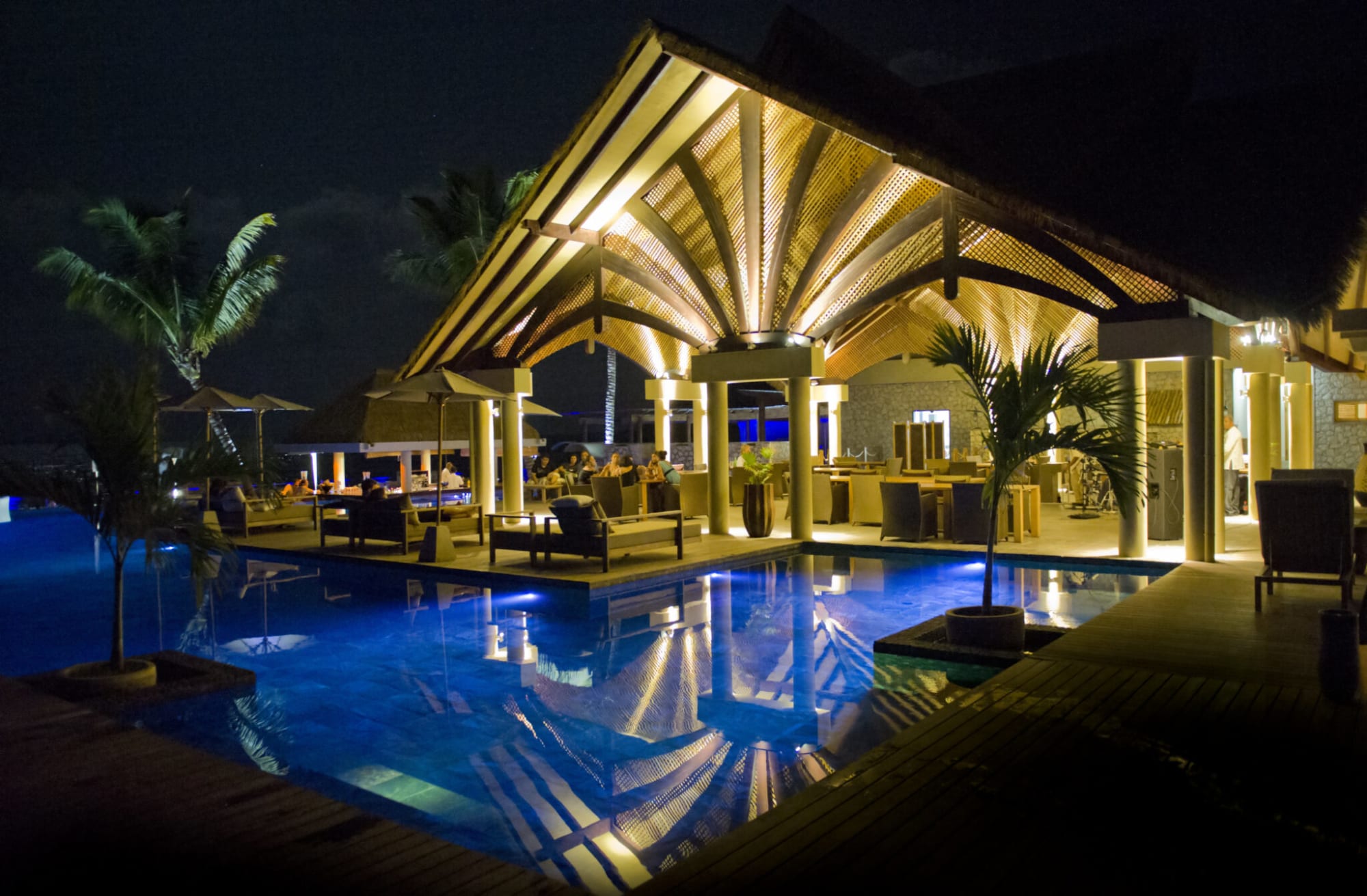 Le Domaine de L´Orangeraie in La Digue: Le Domaine de L Orangeraie - All Day dining area