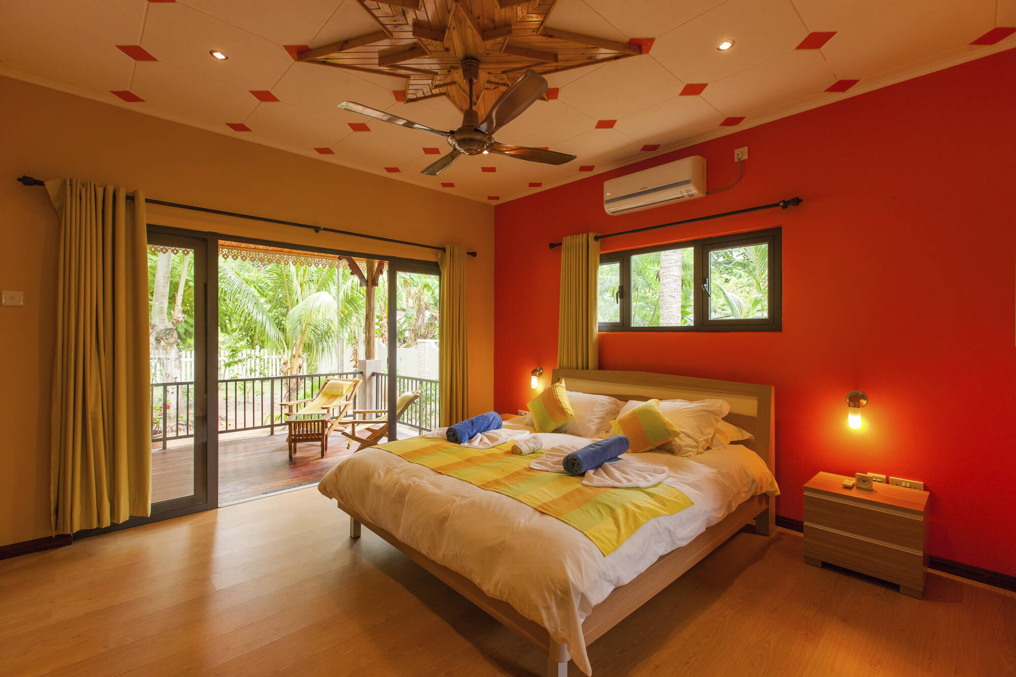 Casa de Leela in La Digue:  Seychellen Casa de Leela Wohnbeispiel