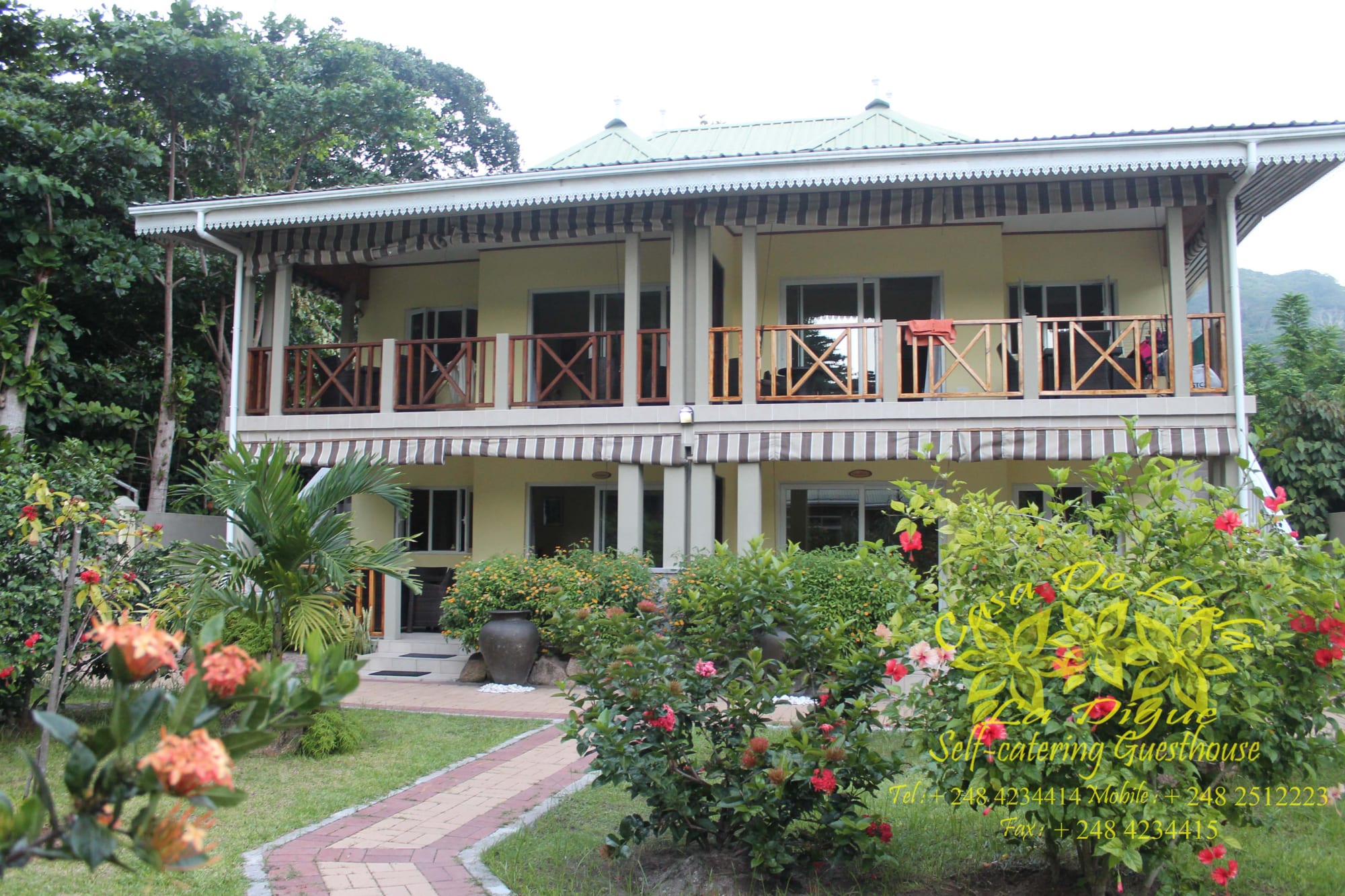 Casa de Leela in La Digue:  Seychellen Casa de Leela
