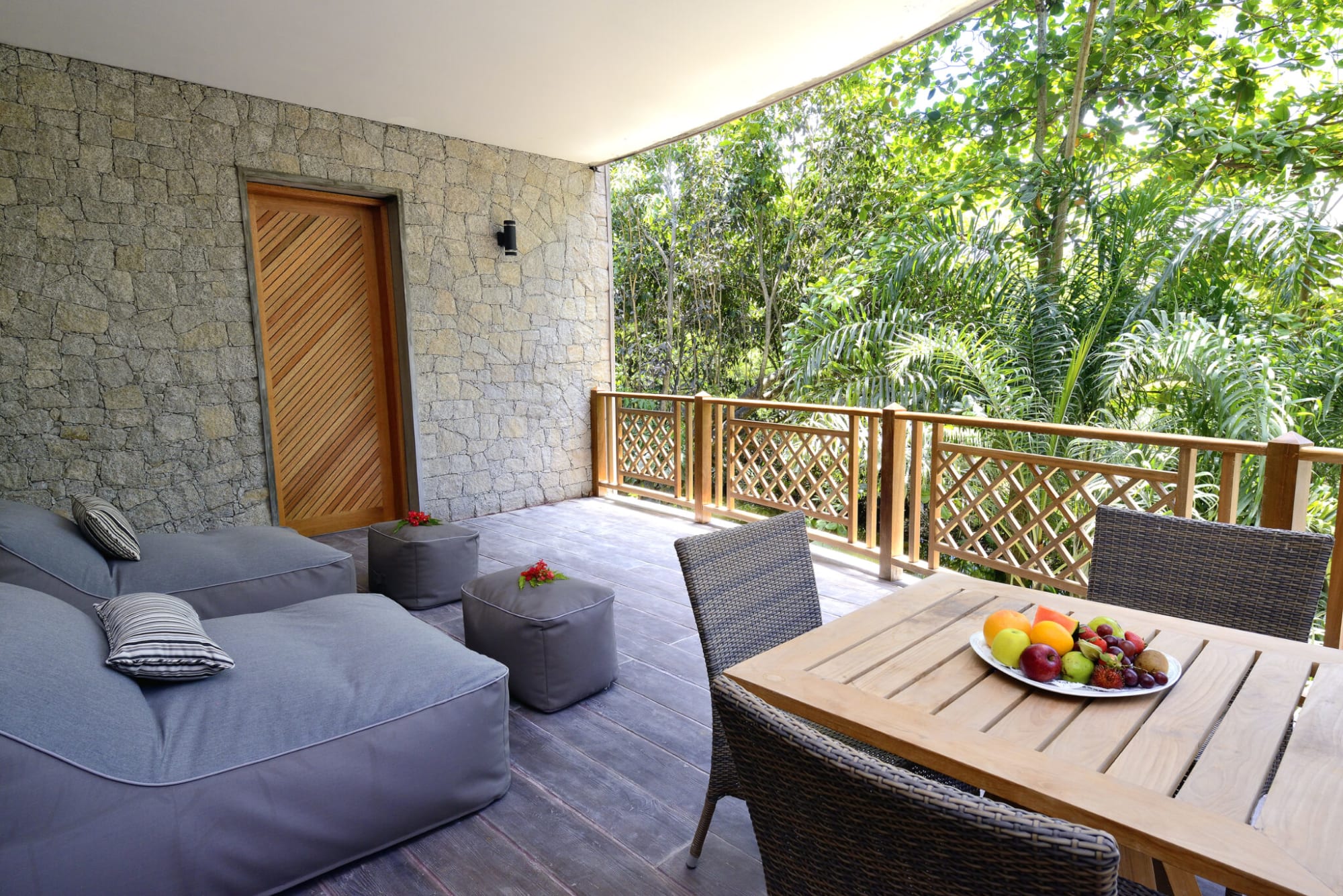 Le Domaine de L´Orangeraie in La Digue: Le Domaine de L Orangeraie - Garden Suite Terrace