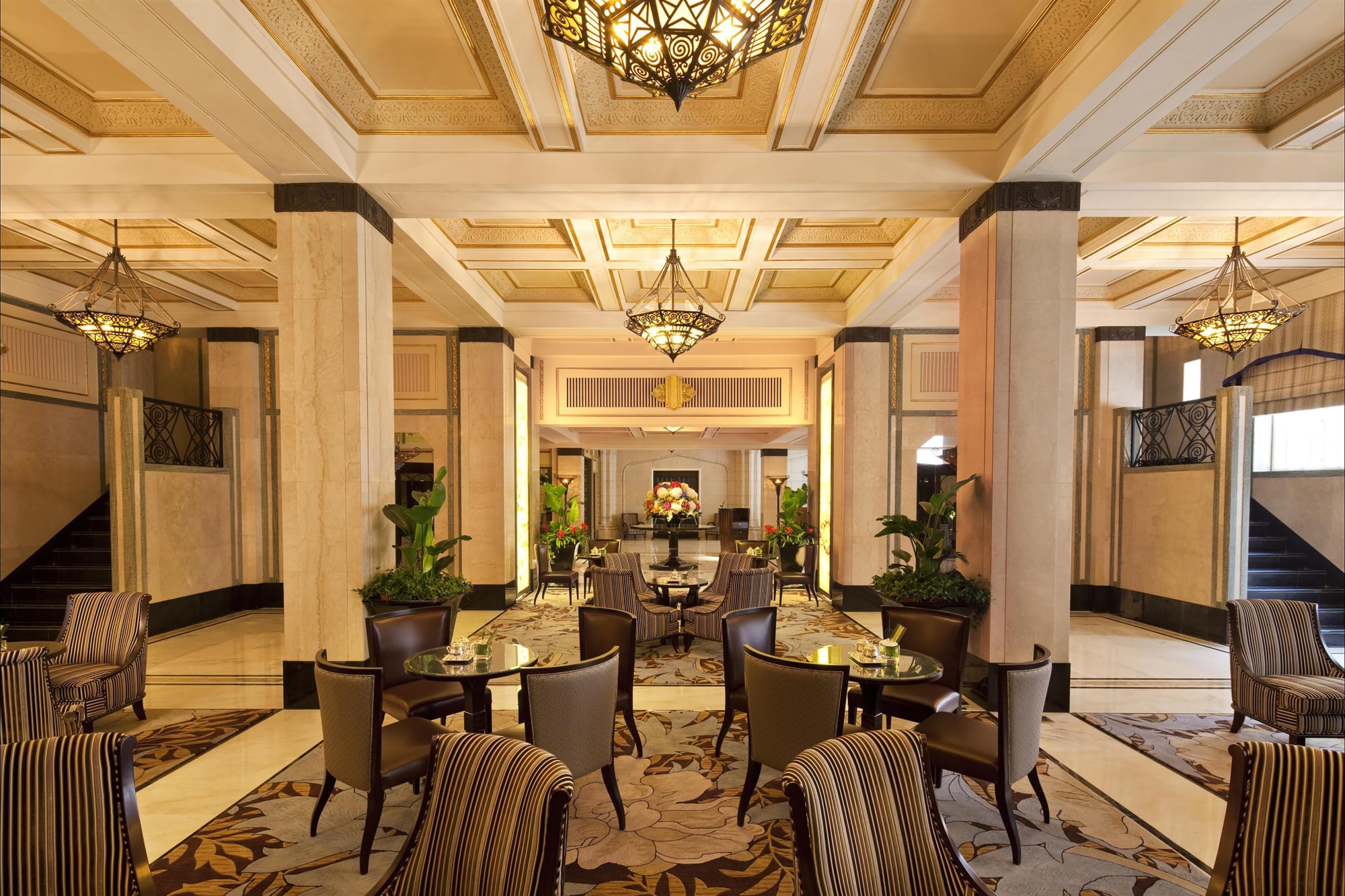 Fairmont Peace Hotel in Shanghai: China Shanghai Fairmont Peace Hotel - Lounge